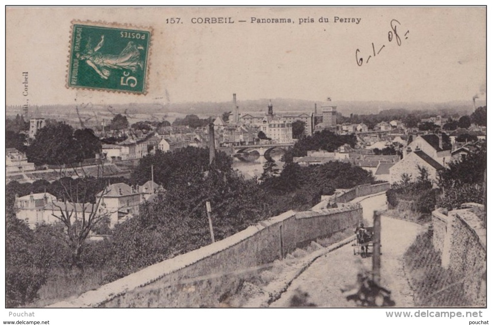 EB26- 91) CORBEIL - PANORAMA  , PRIS DU PERRAY - Corbeil Essonnes