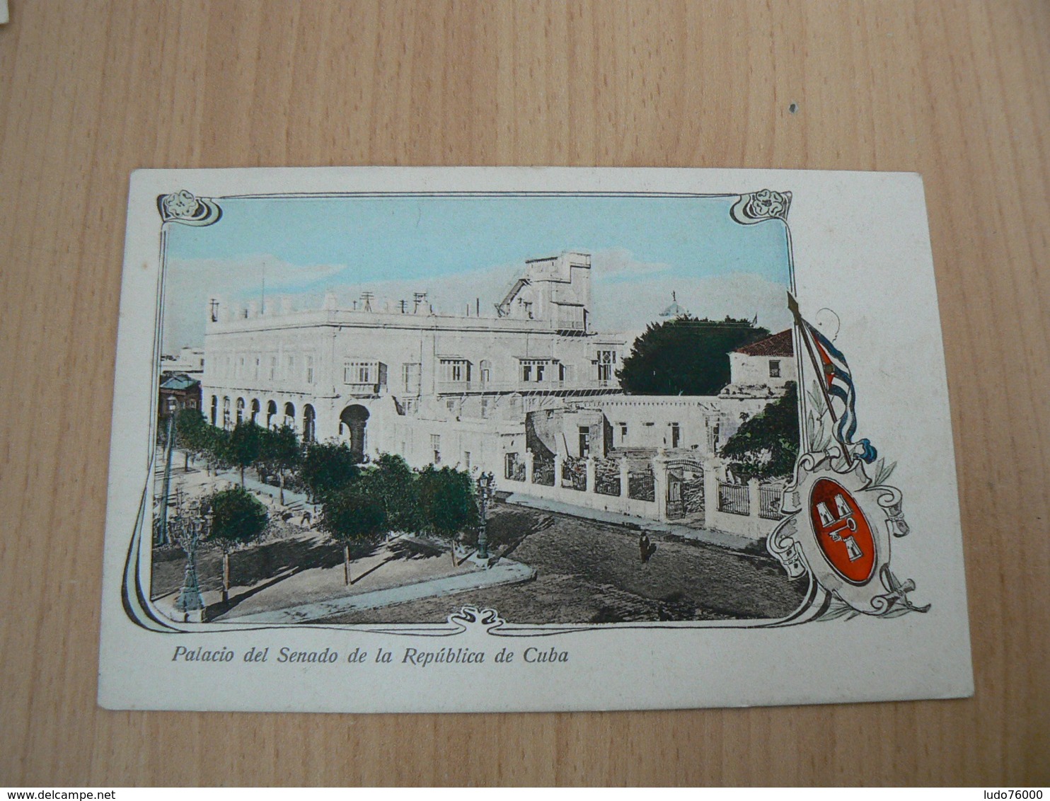 CP20/ CUBA PALACIO DEL SENADO DE LA REPUBLICA DE CUBA / CARTE NEUVE - Altri & Non Classificati