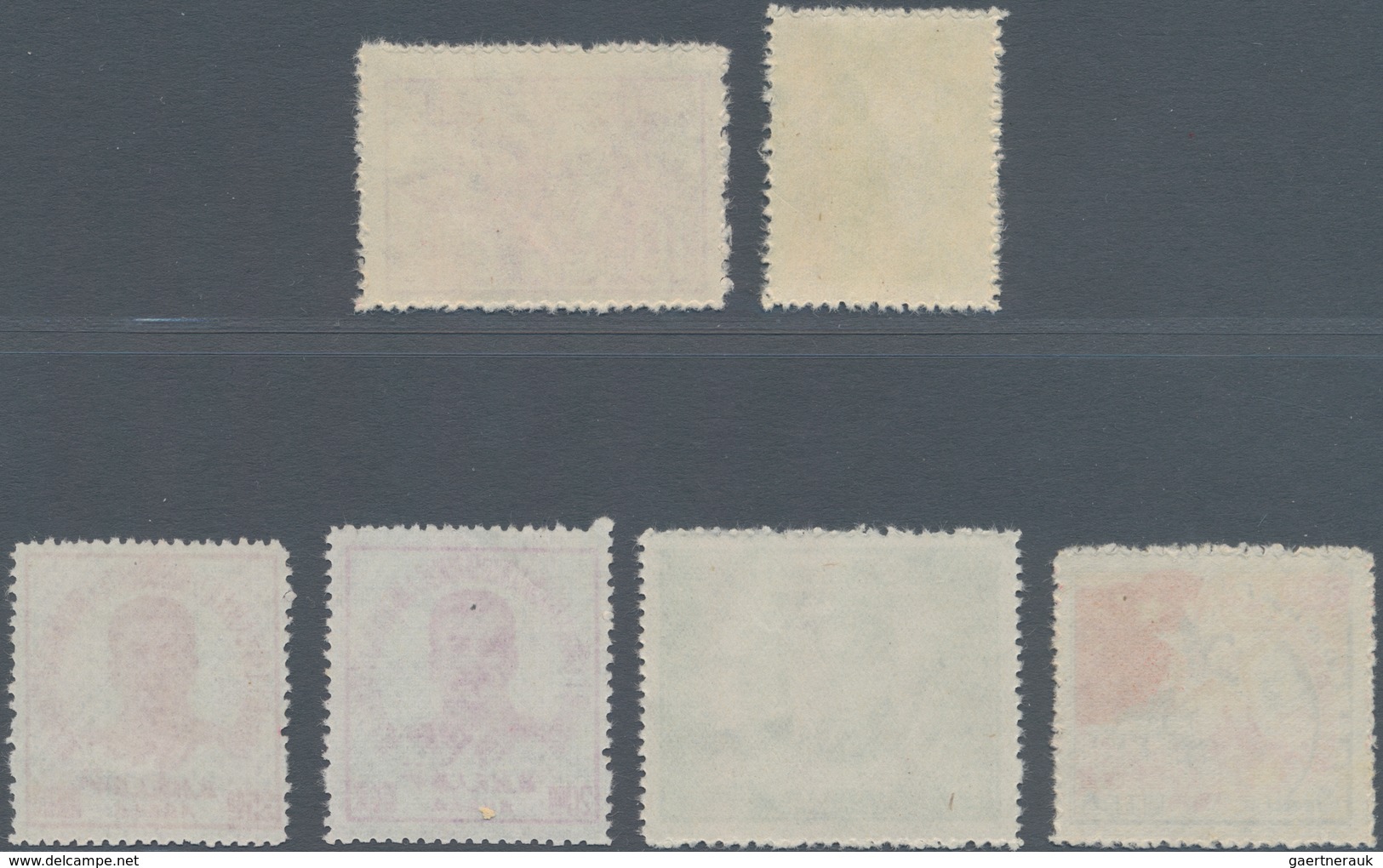 China - Volksrepublik - Provinzen: Luda, Luda People’s Post, 1949, Small Selection Of 6 Stamps, Unus - Sonstige & Ohne Zuordnung