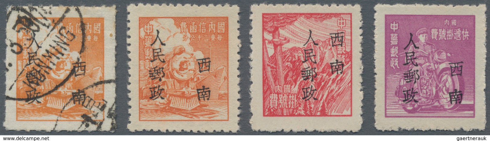 China - Volksrepublik - Provinzen: Southwest Region, Yunnan, 1950, Hongkong Asia Print And Shanghai - Sonstige & Ohne Zuordnung