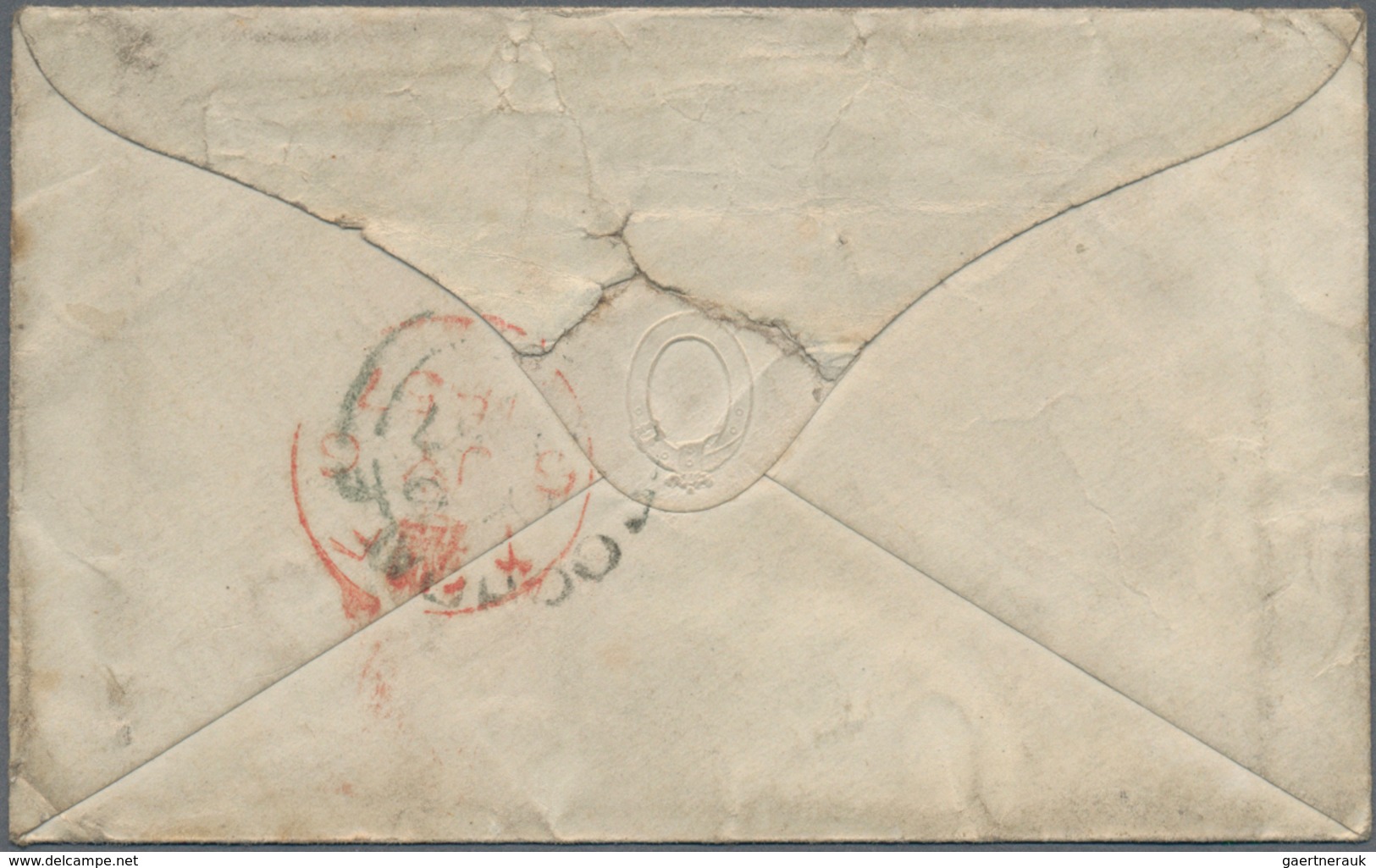 China: 1857-58 Correspondence from and to James Emmett on board H.M.S. "Niger" at CANTON RIVER and i