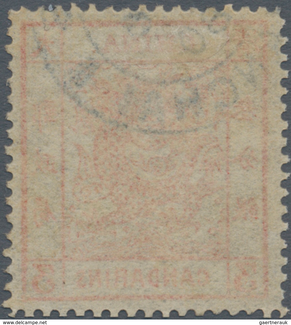 China: 1878, Large Dragon Thin Paper 3 Ca. Red Canc. Customs Dater "(SH)ANGHAI ... 80", Flawless Per - Sonstige & Ohne Zuordnung