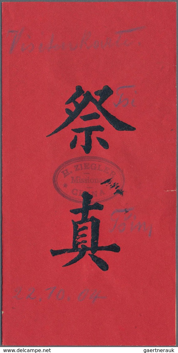 China: 1902, Coiling Dragon 5 C. (2) Tied Lunar Dater "Kwangtung Kiliang -.9.15" To Cover In Combina - Sonstige & Ohne Zuordnung