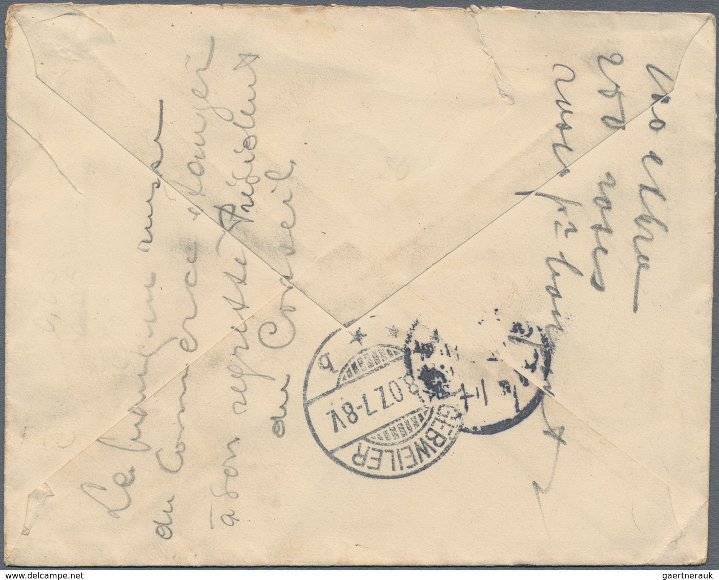 China: 1902, Coiling Dragon 10 C. Tied Lunar Dater "Chihli Hokien -.6.11" To Small Size Cover W. Han - Autres & Non Classés