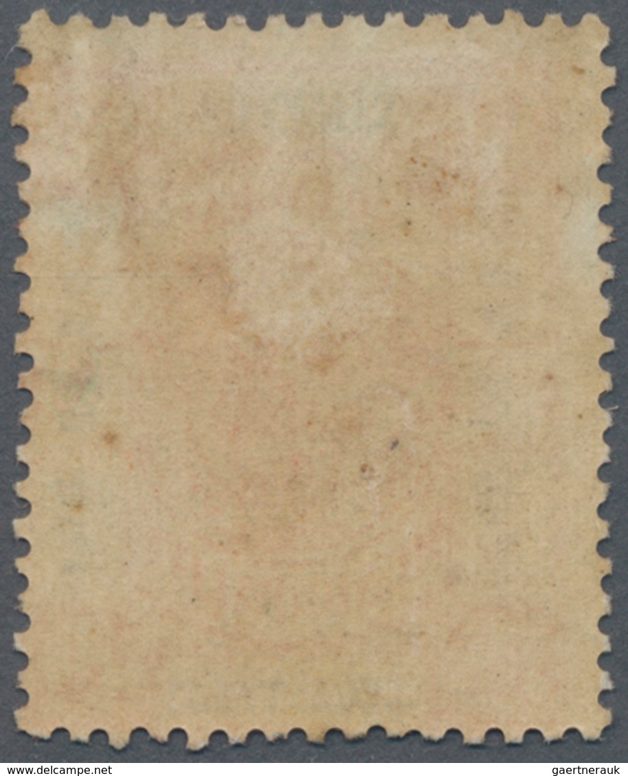 China - Shanghai: 1896, Coat Of Arms 2 C. Brownish Red, Variety: Black Inscription Inverted, Unused - Otros & Sin Clasificación