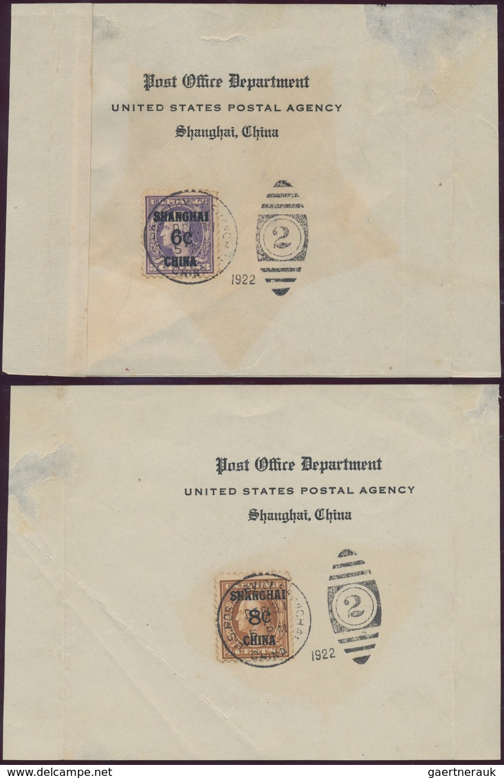 China - Fremde Postanstalten / Foreign Offices: 1901-22, US POST IN CHINA : Complete set of Scott K1