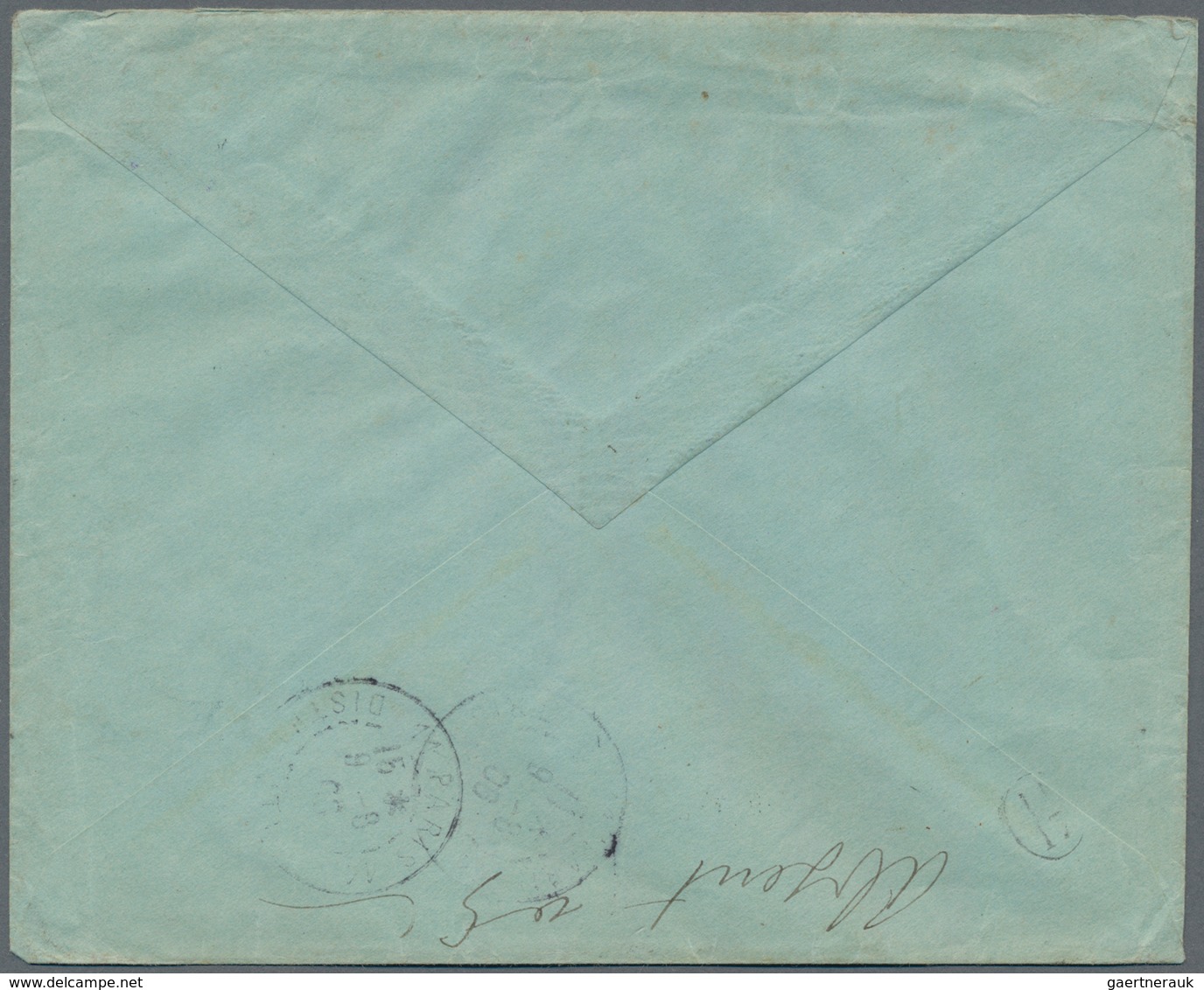 China - Fremde Postanstalten / Foreign Offices: 1906. Registered Envelope Addressed To France Bearin - Sonstige & Ohne Zuordnung