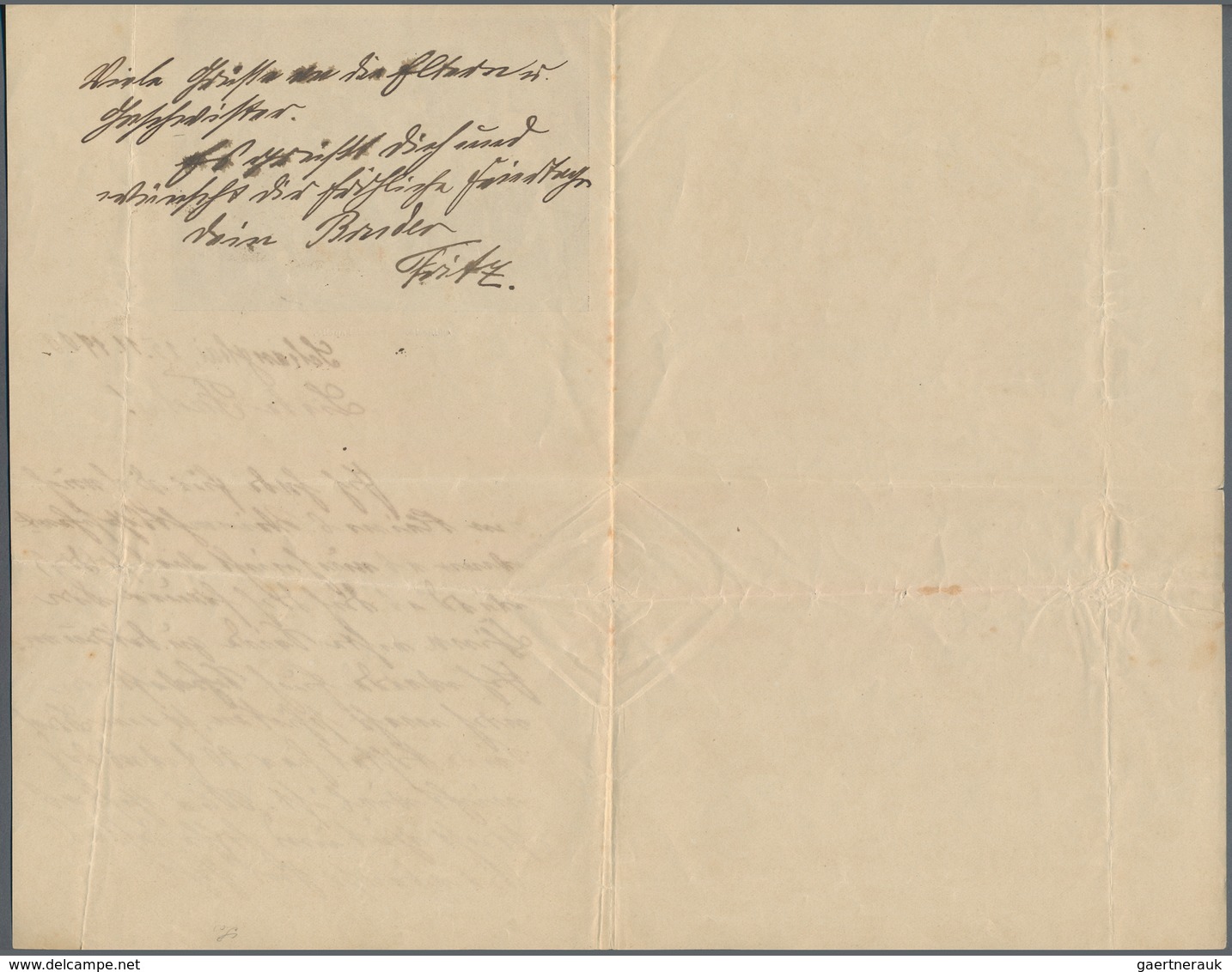 China - Besonderheiten: 1901 (ca.): A Rare Correspondence From A German In China During The Boxer Re - Otros & Sin Clasificación