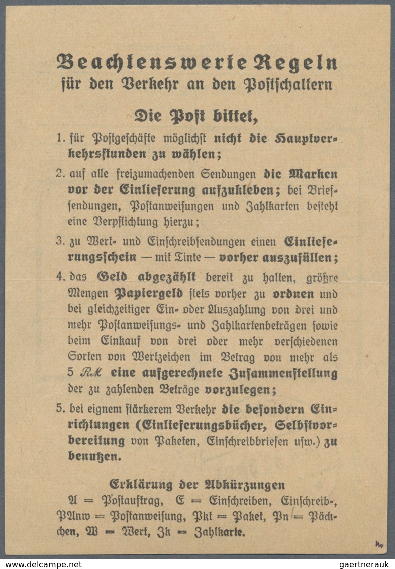 China - Besonderheiten: 1932, Germany Se-tenant Booklet Panes Tied "CHEMNITZ 14.4.32" To Inbound Air - Andere & Zonder Classificatie