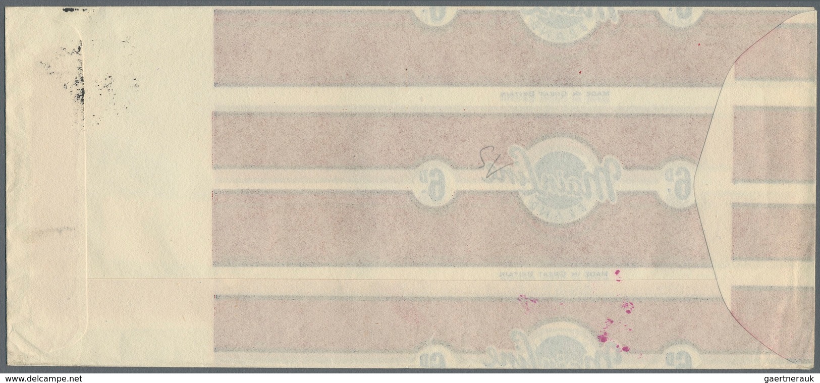China - Besonderheiten: 1950, Printed Matter Envelope From "HESWILL HILL CHESHIRE 14 JA 50" Bearing - Autres & Non Classés