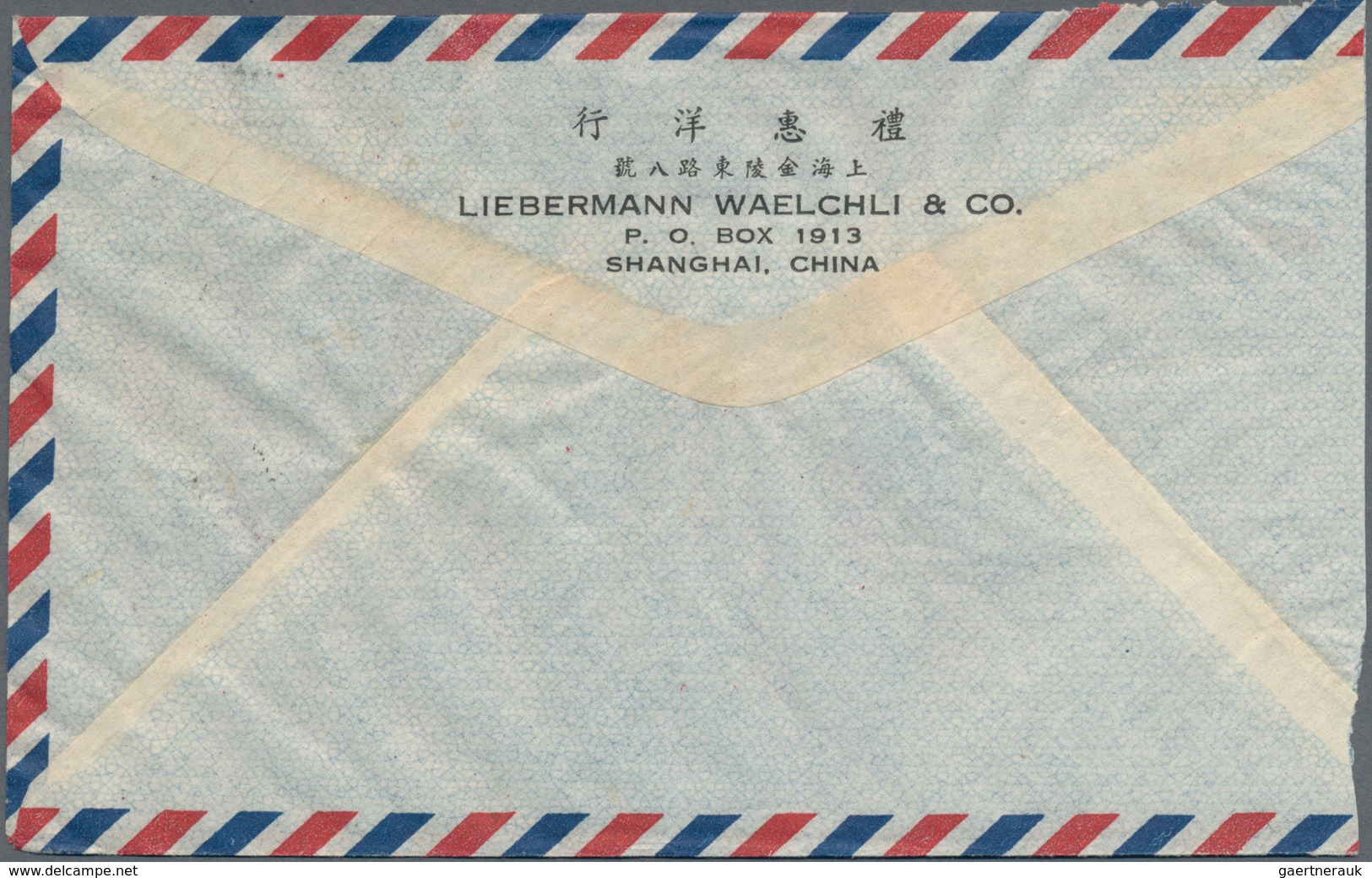 China - Volksrepublik: 1950/51, Tien AnMen Issues Up To $20.000 On Airmail Covers (6) All To Switzer - Andere & Zonder Classificatie