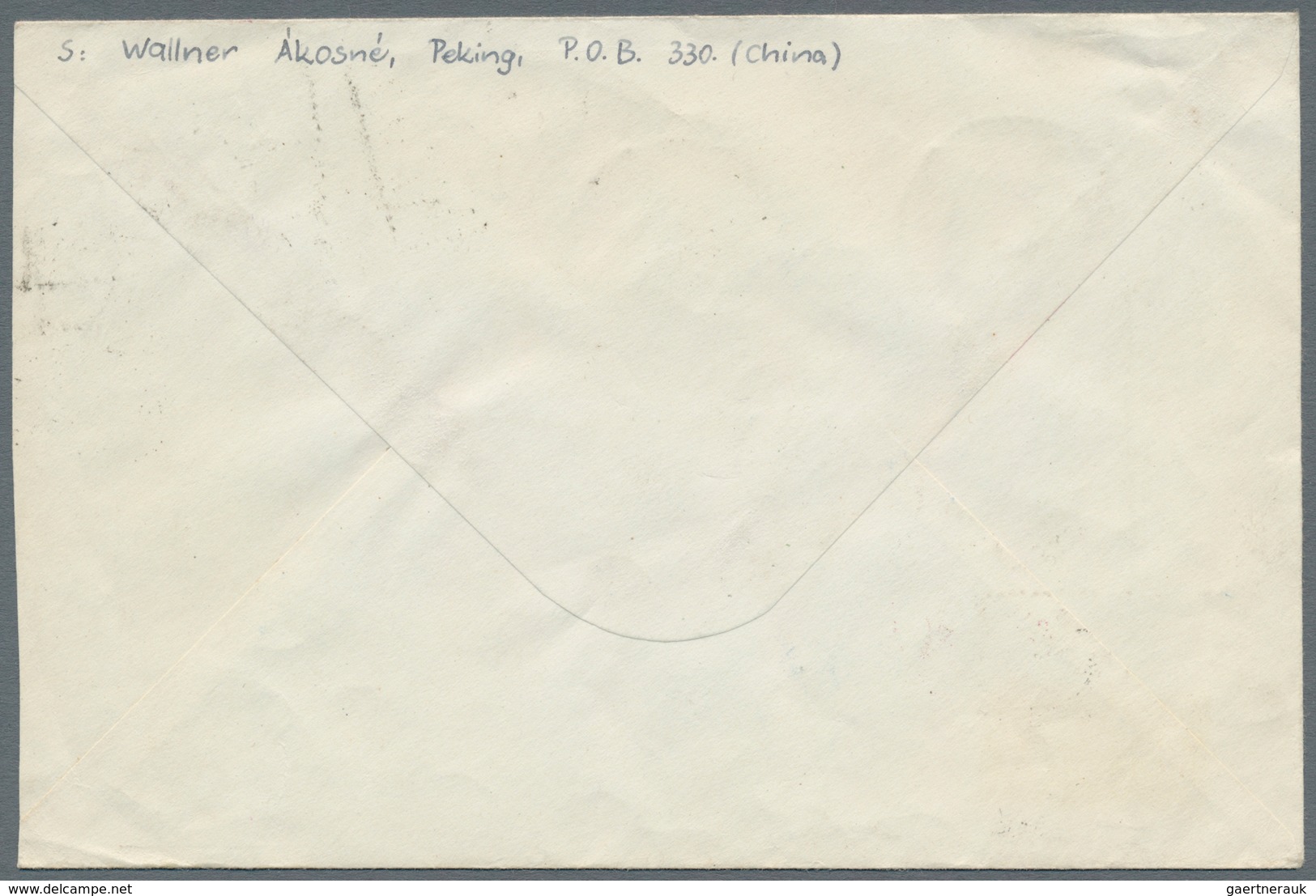 China - Volksrepublik: 1958, Cooperation 22 F. (pair) W. 2 F. Tied "CHANGCHUn (3) 27.9.58" To Illust - Sonstige & Ohne Zuordnung