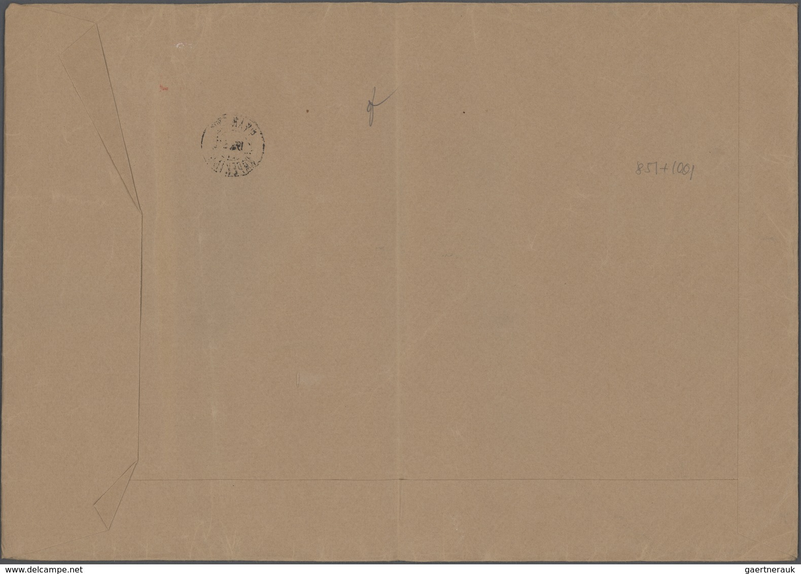 China - Volksrepublik: 1967, Poems 8 F. Nanking And 8 F. Huichang On Two Covers, Both Tied By Clear - Other & Unclassified