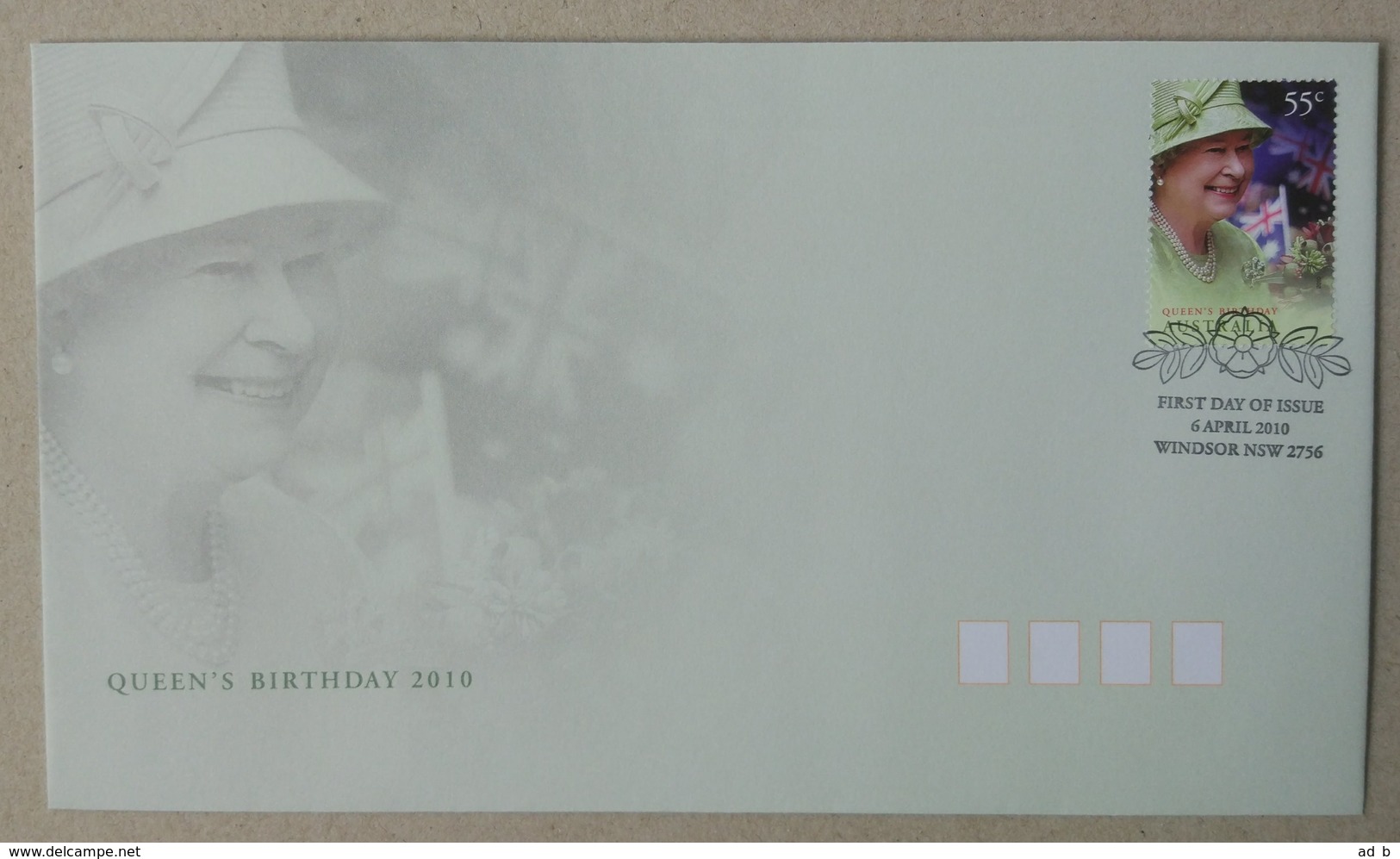 Australia 2010. Queen's Birthday 2010. FDC W/Miniature Sheet - Case Reali