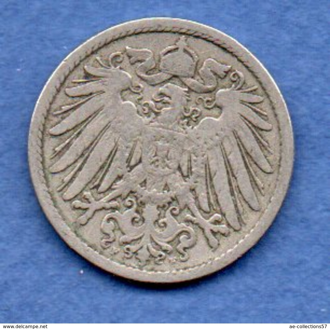 Allemagne  -  10 Pfennig 1891 F   -  état  TB - 10 Pfennig