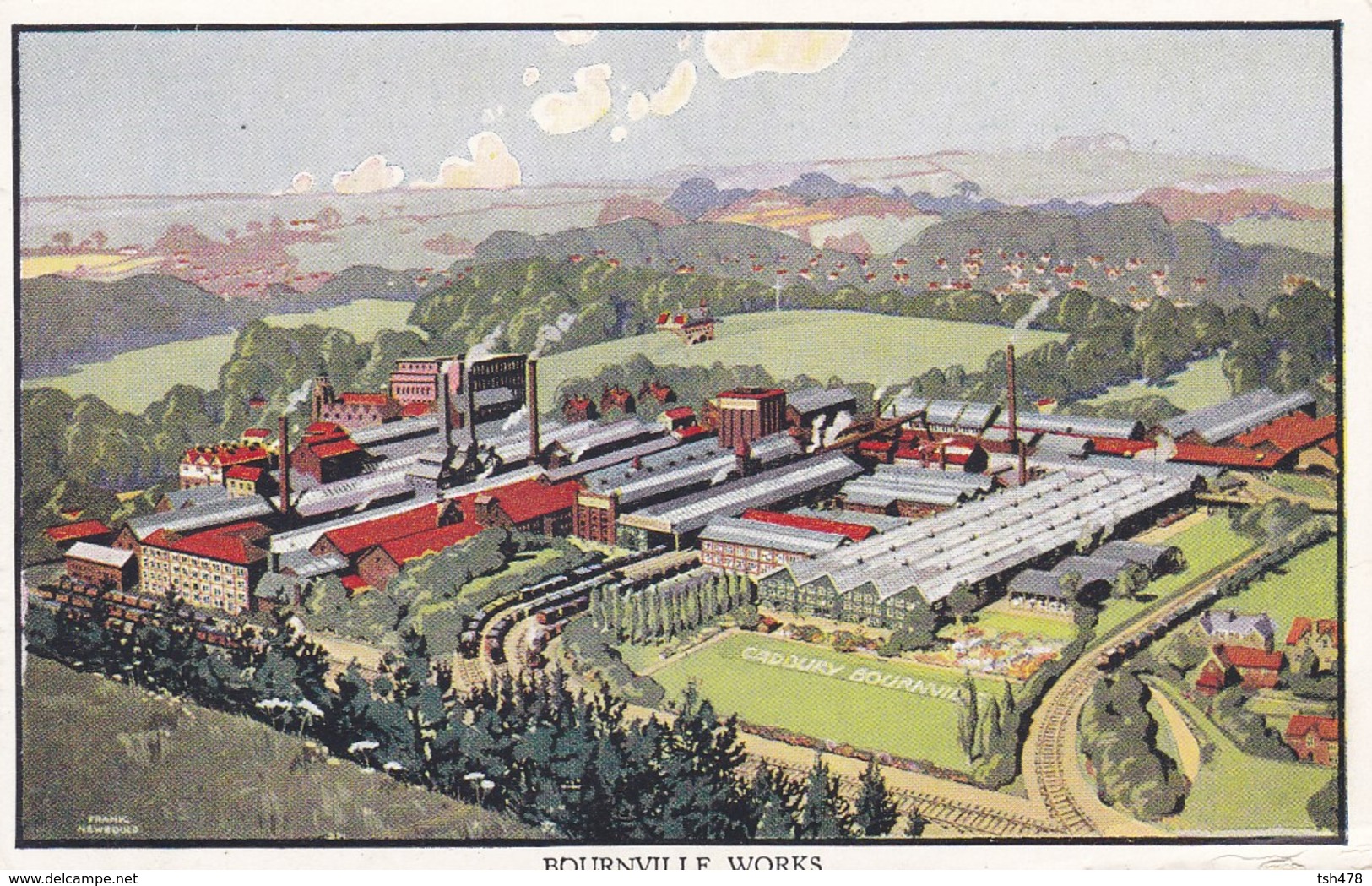 ANGLETERRE----BOURNVILLE WORKS--voir 2 Scans - Birmingham