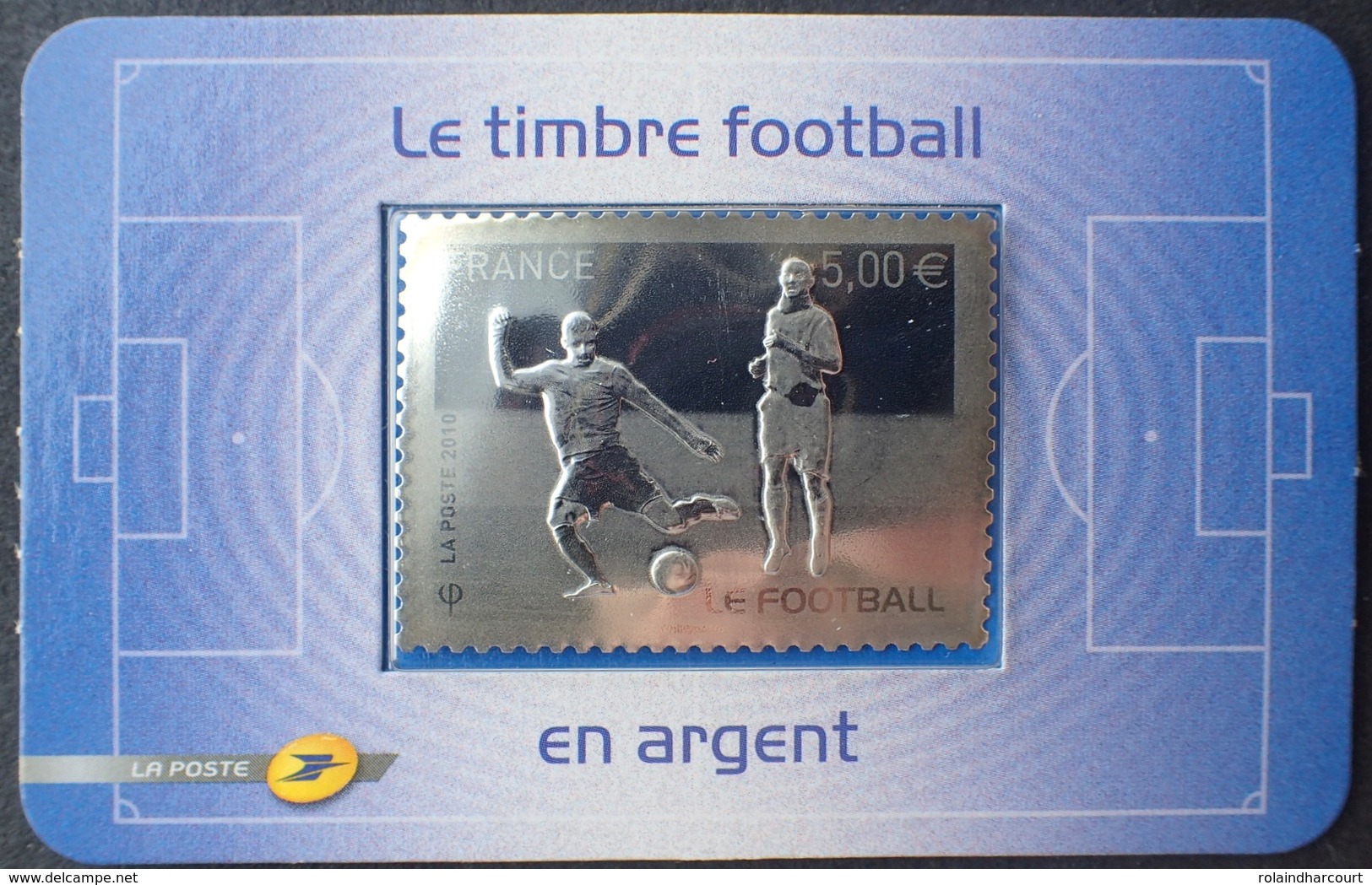 LOT 2041 - 2010 - LE TIMBRE FOOTBALL En ARGENT - N°430 NEUF** (auto-adhésif) - Autres & Non Classés