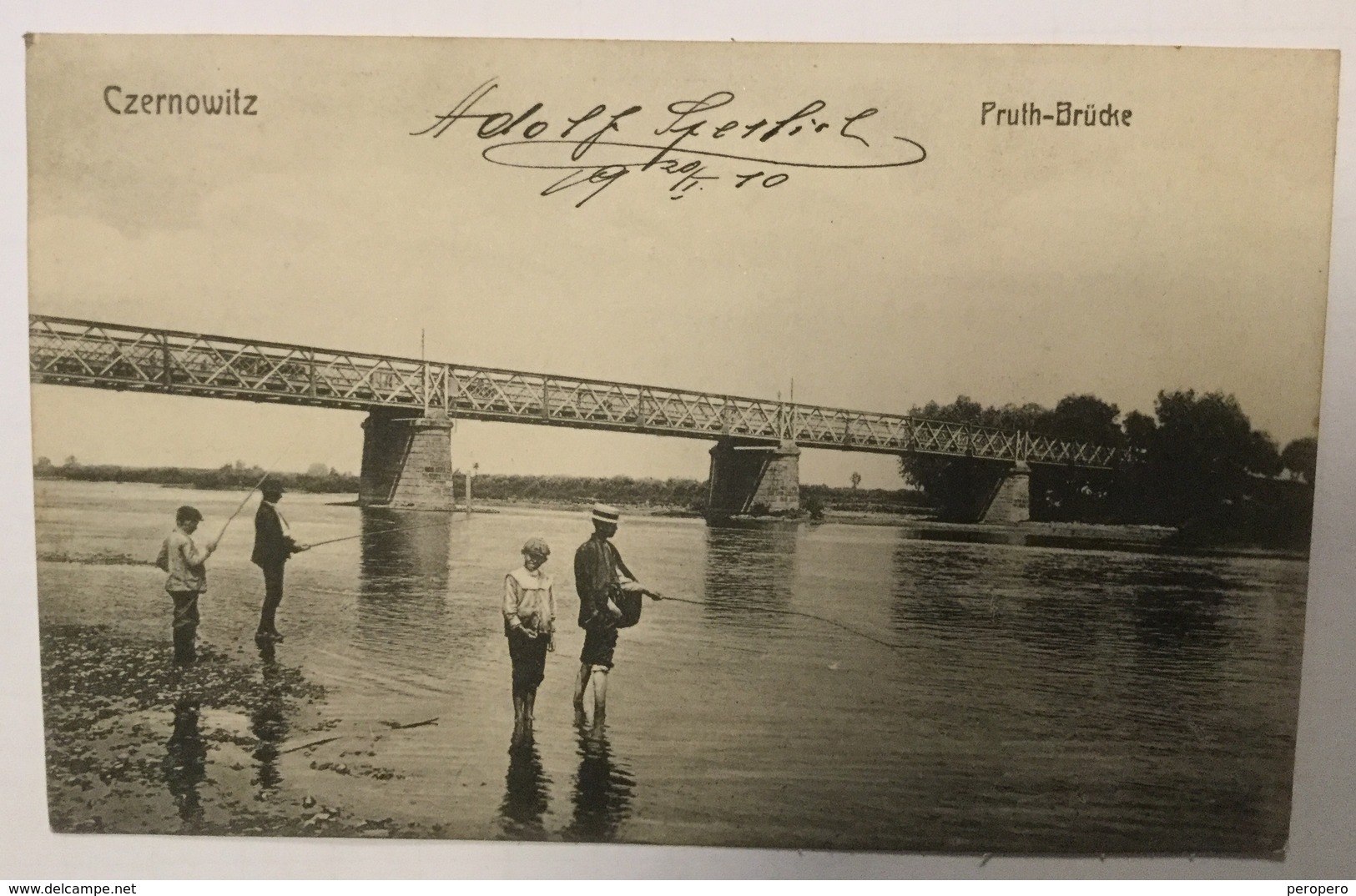 AK   ROMANIA   CZERNOWITZ   CERNAUTI   1910. - Rumänien