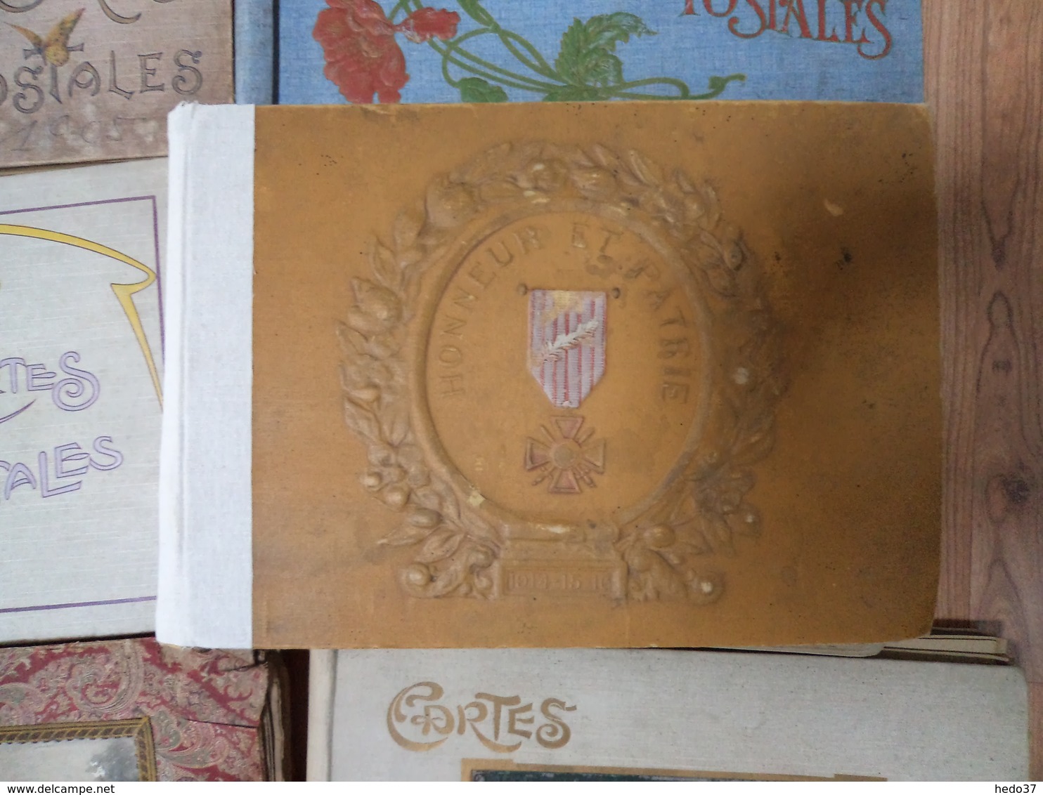 Lot De 7 Anciens Albums De Cartes Postales Vides - état à Restaurer / Moyen / Bon - Non-classés