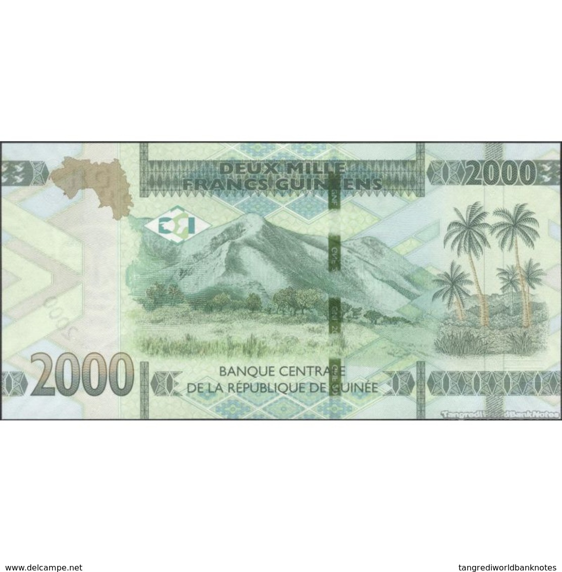 TWN - GUINEA NEW - 2000 2.000 Francs 2018 (2019) Prefix AY UNC - Guinea