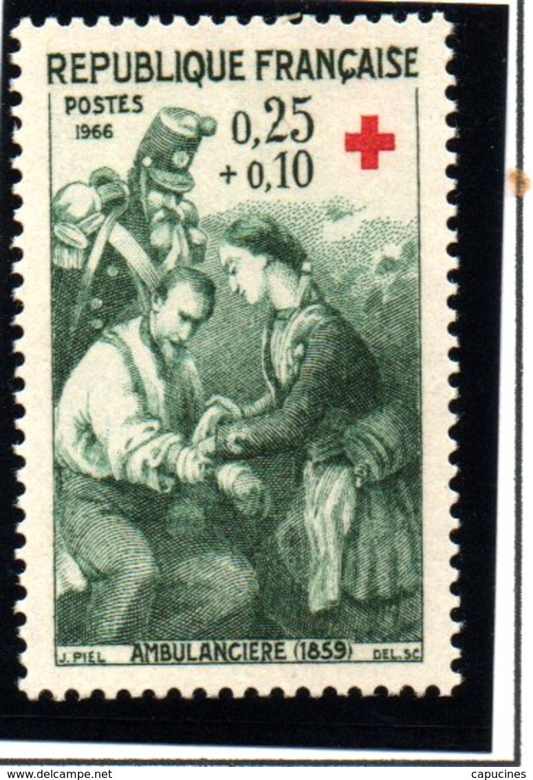 FRANCE "CROIX ROUGE" 1966-  N° 1508** - Neufs