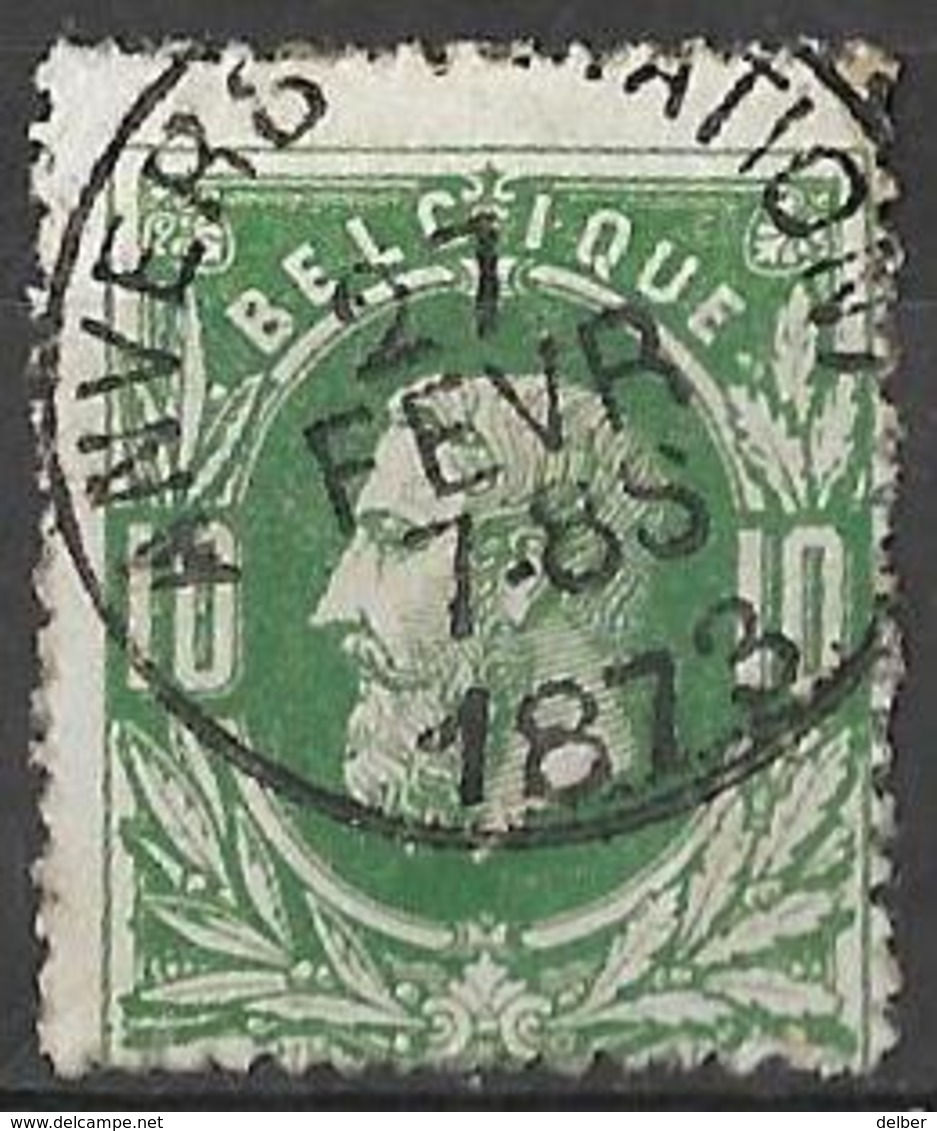 9W-778: ANVERS (STATION): E10: N°30: Dubbel Uur - 1869-1883 Léopold II