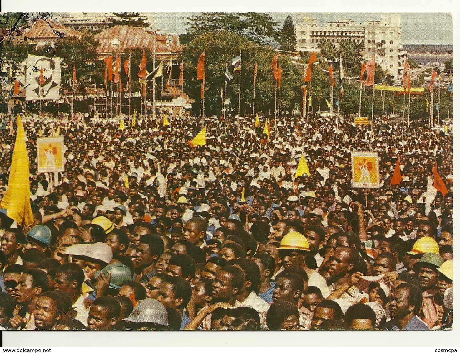 MOCAMBIQUE - MAPUTO / COMICIO POPULAR 1° MAIO 1982 (avec PHILATELIE 1983) - Mozambique