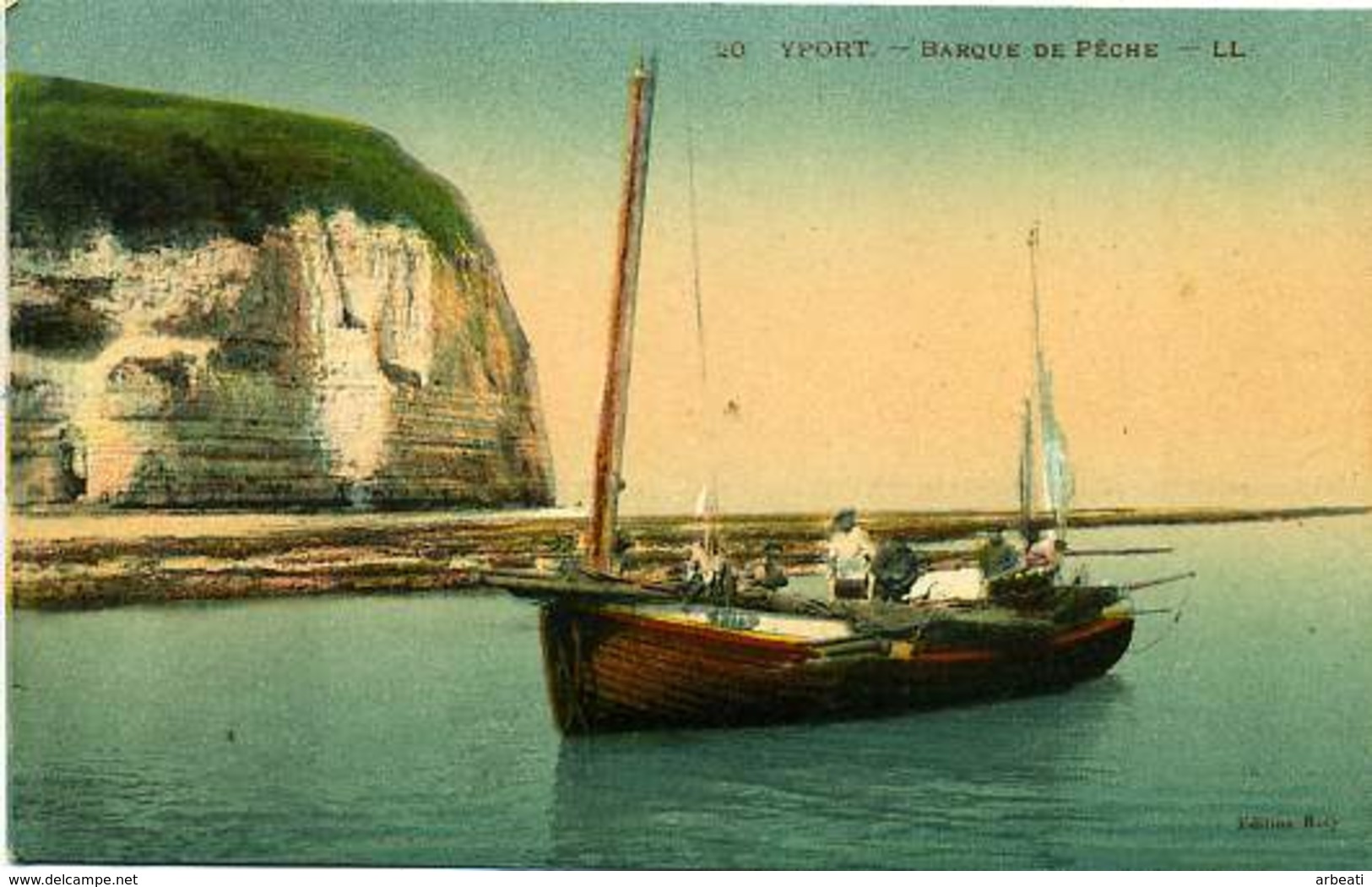 76 YPORT ++ Barque De Pêche ++ - Yport