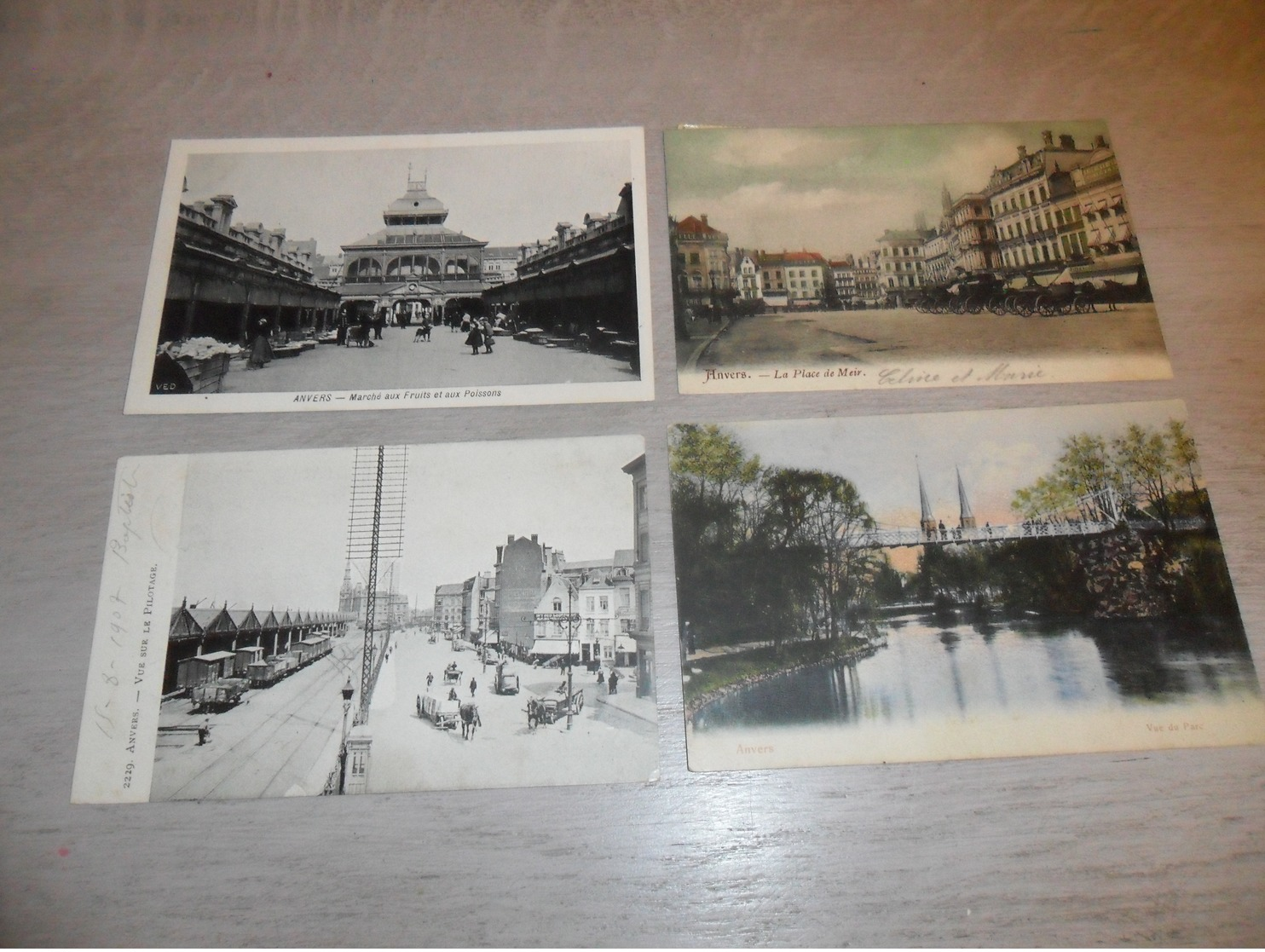 Beau Lot De 60 Cartes Postales De Belgique  Anvers      Mooi Lot Van 60 Postkaarten Van België  Antwerpen - 60 Scans - 5 - 99 Cartes