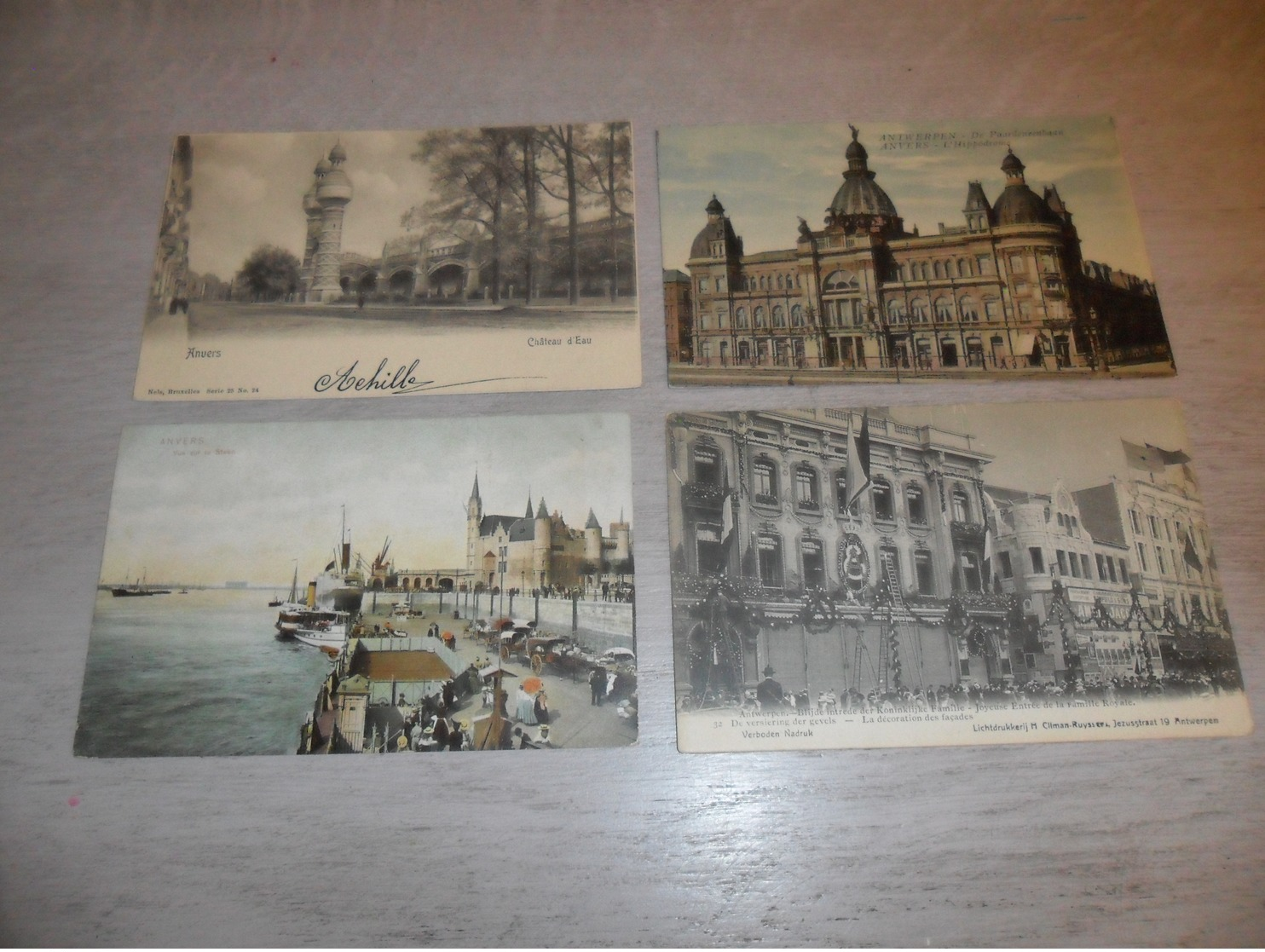 Beau Lot De 60 Cartes Postales De Belgique  Anvers      Mooi Lot Van 60 Postkaarten Van België  Antwerpen - 60 Scans - 5 - 99 Cartes