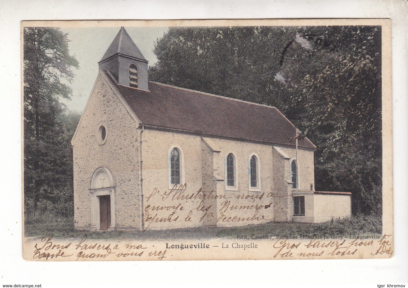 (4) France Longueville La Chapelle - Autres & Non Classés