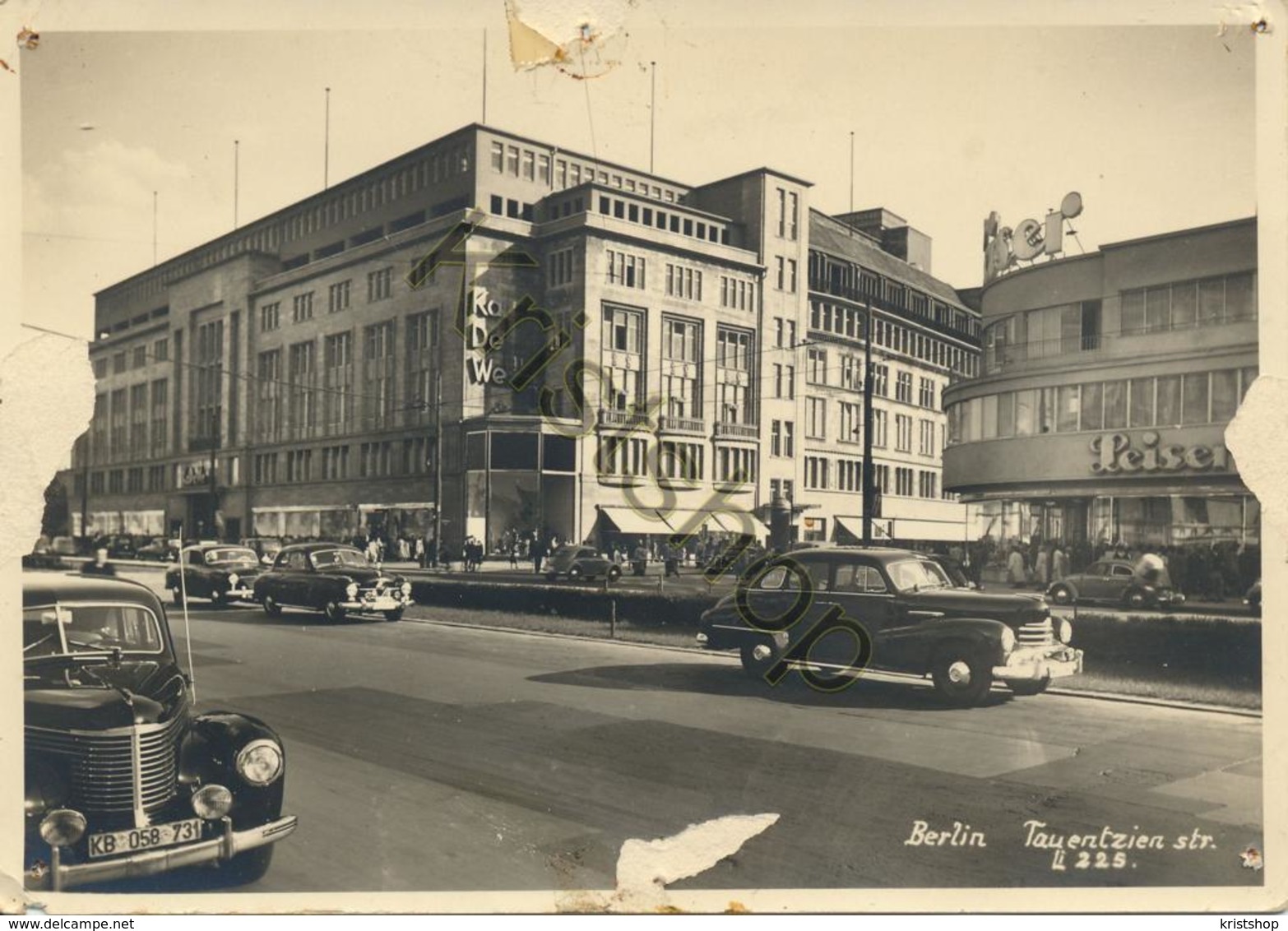 Berlin - Tautzien Str. (mit Mangel)  [4A-2.013 - Sonstige & Ohne Zuordnung