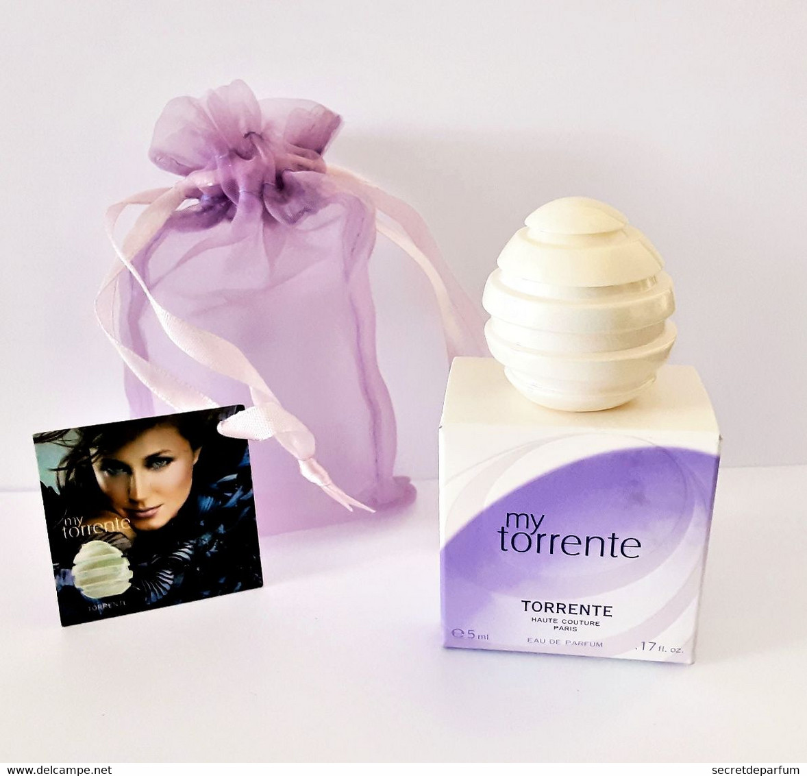 Miniatures De Parfum  MY TORRENTE  De TORRENTE  Haute Couture    EDP 5 Ml  + Boite - Miniatures Femmes (avec Boite)