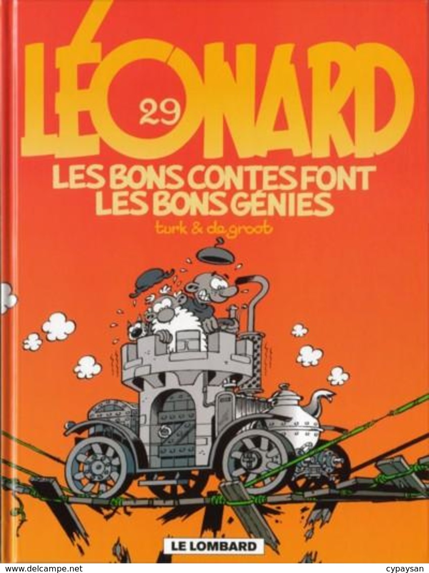 Léonard T 29 Les Bons Contes Font Les Bons Génies EO BE LOMBARD  06/1999 De Groot Turk  (BI1) - Léonard