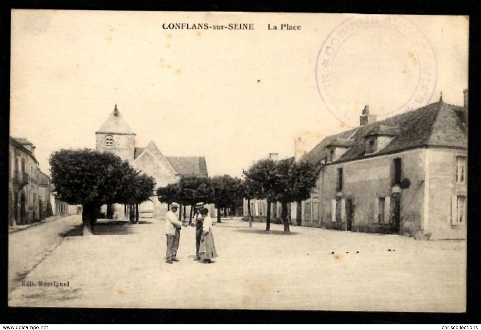 51 - CONFLANS SUR SEINE (Marne) - La Place - Andere & Zonder Classificatie