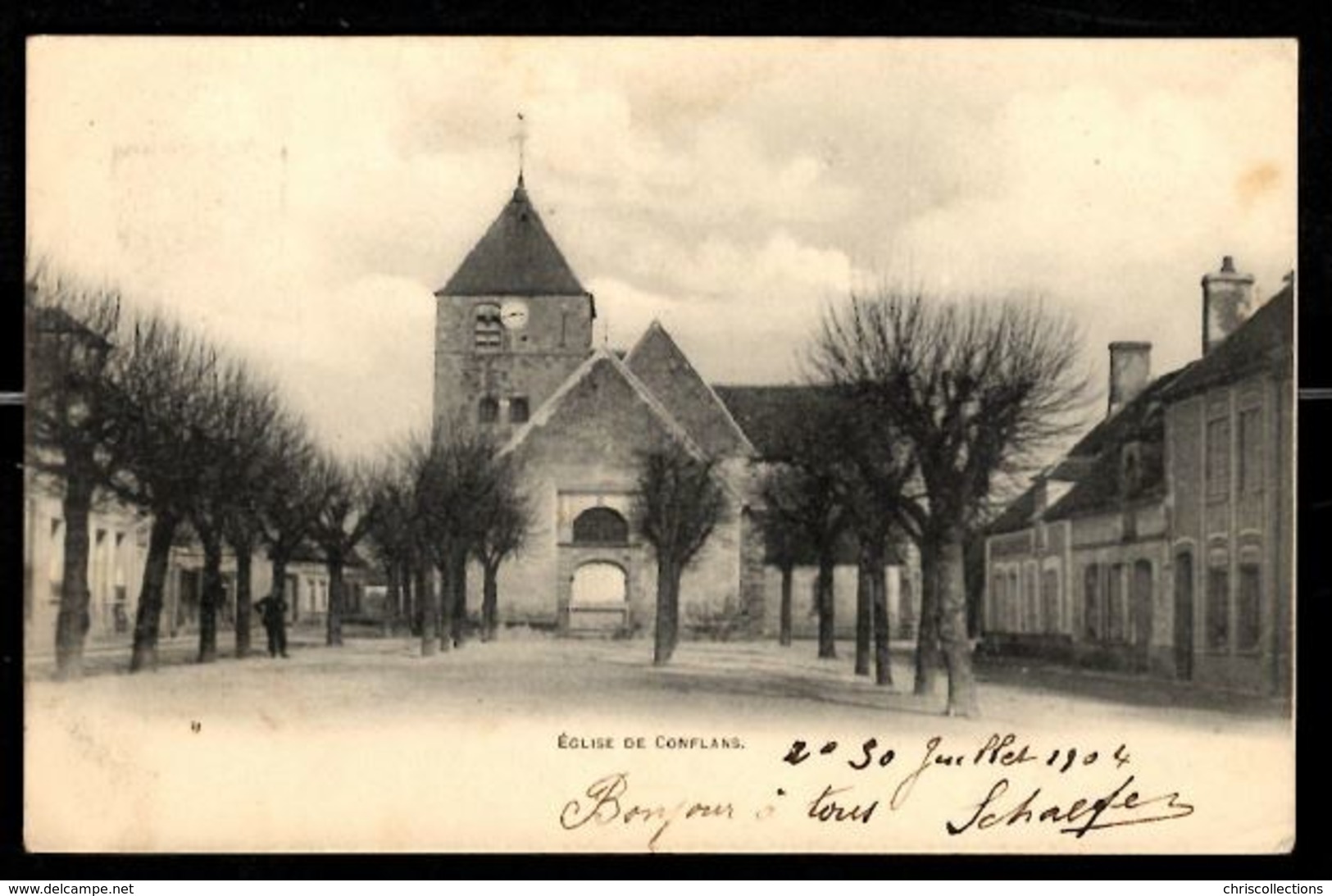 51 - CONFLANS SUR SEINE (Marne) - Eglise De Conflans - Other & Unclassified