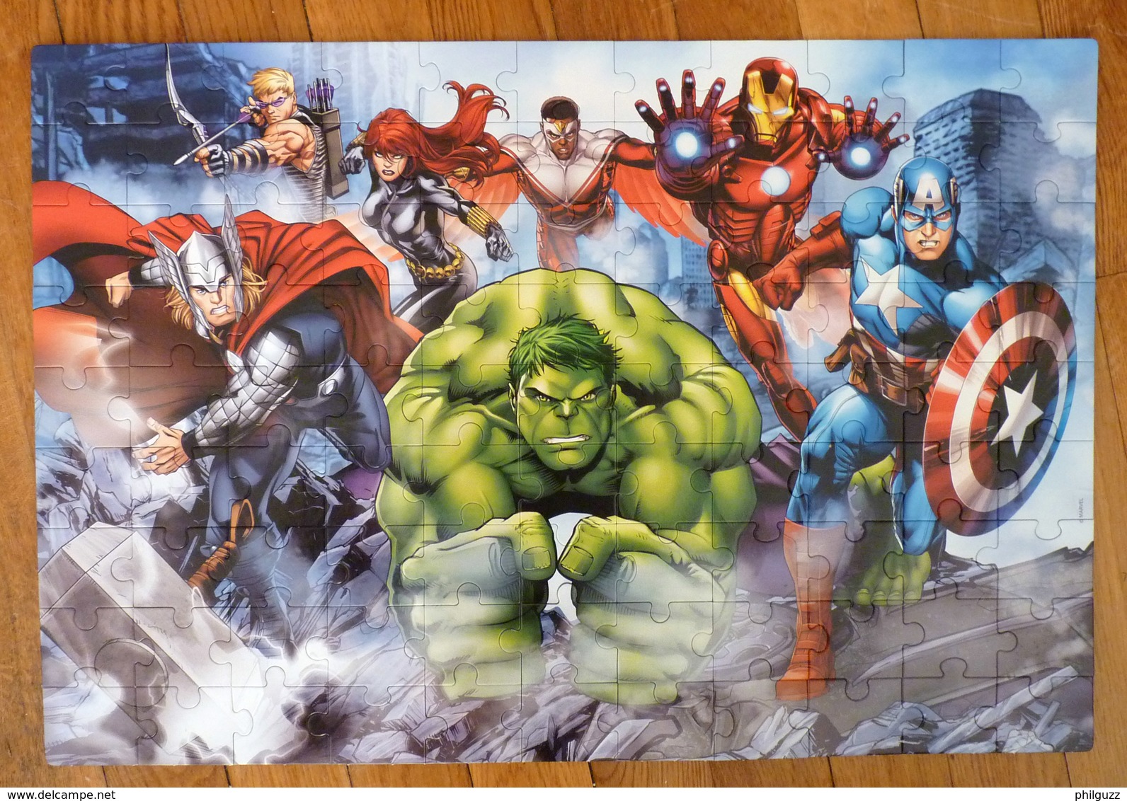 PUZZLE CLEMENTONI AVENGERS 100 Pièces  COMPLET - Puzzels