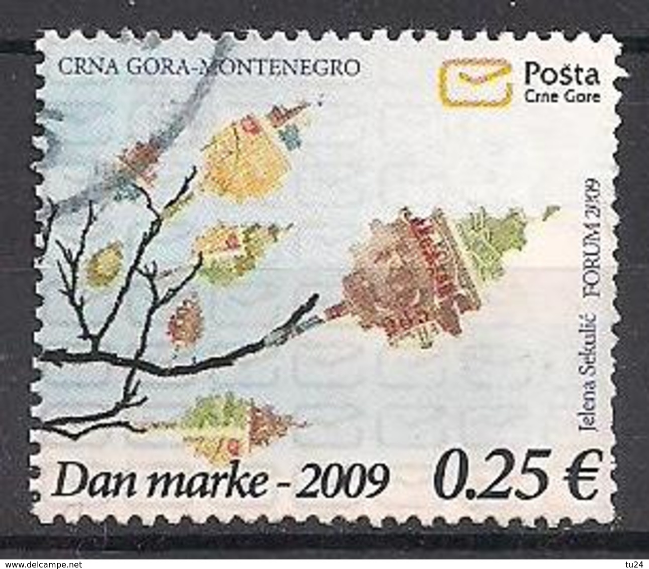 Montenegro  (2009)  Mi.Nr.  219  Gest. / Used  (7ba25) - Montenegro