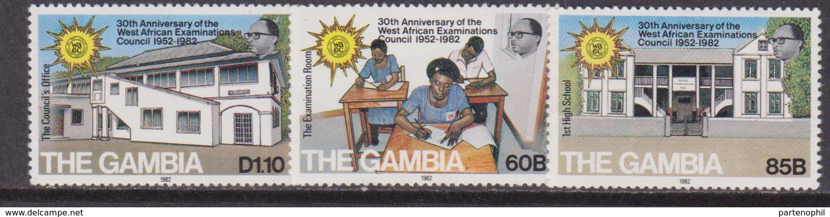 Gambia 1982  Set MNH - Gambia (1965-...)