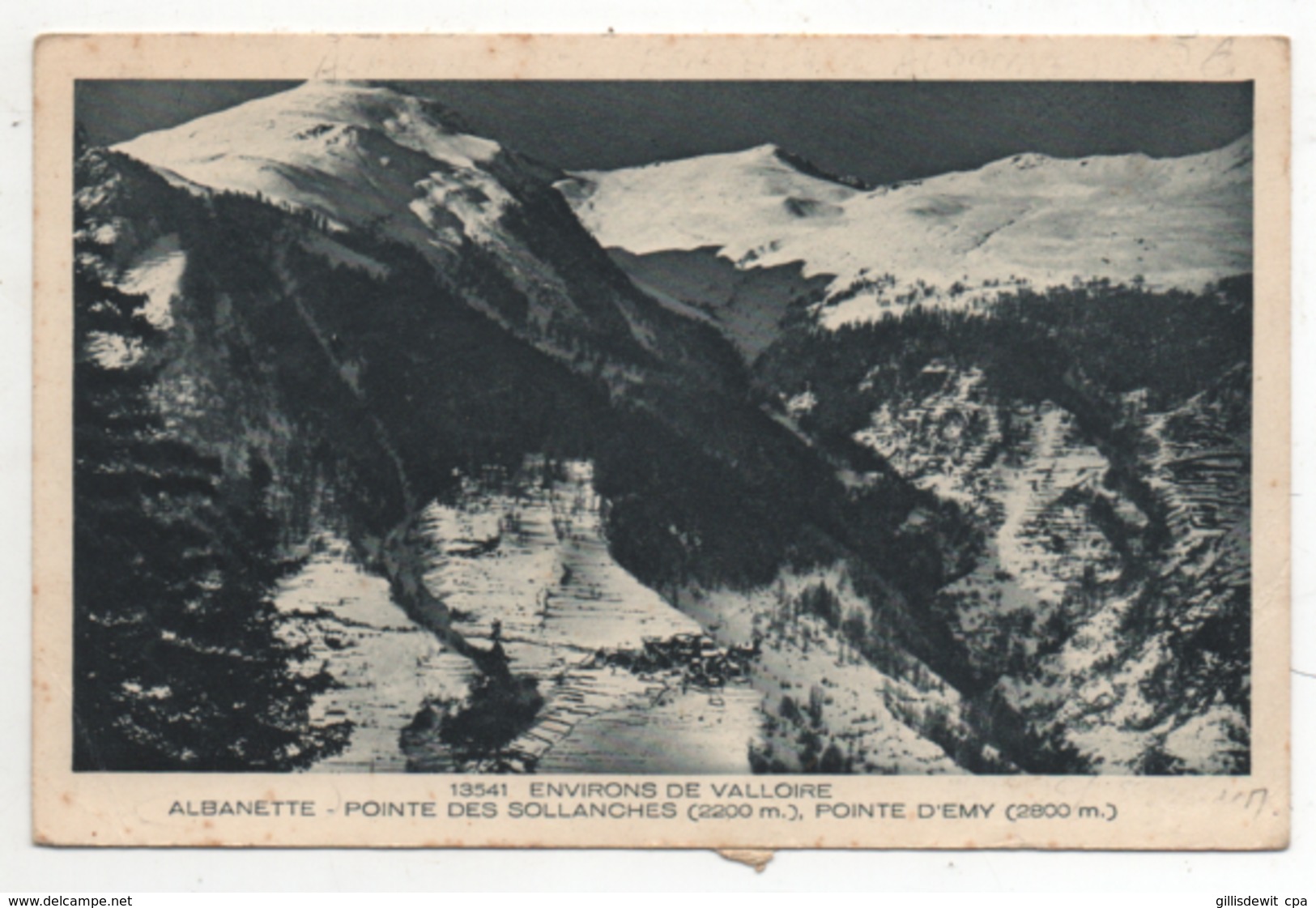 ALBANETTE - C/ St Jean De Maurienne - Pointe Des Sollanches Et Pointe D'Emy - Sonstige & Ohne Zuordnung