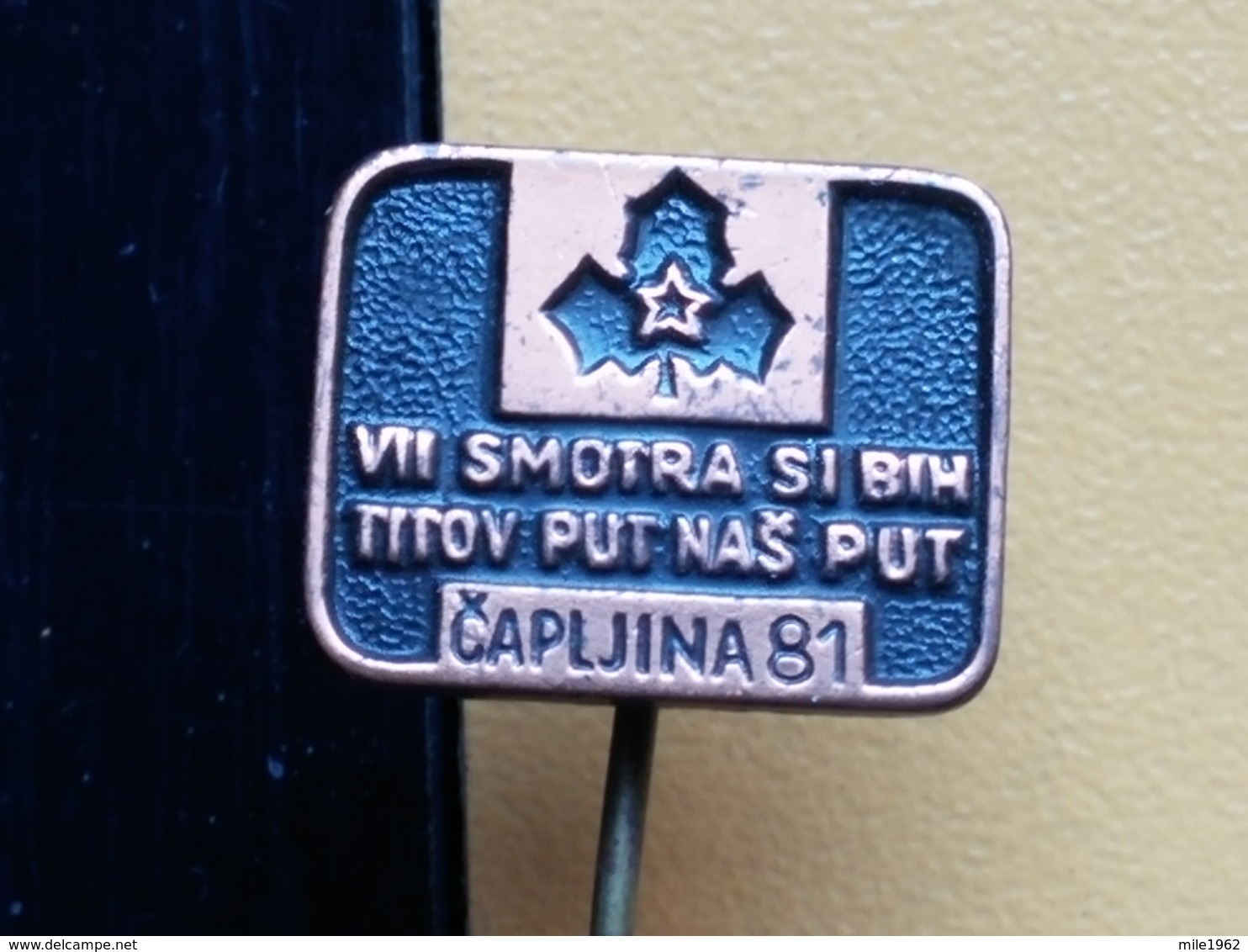 List 106 - SCOUT, SCOUTING, CAPLJINA 1981, YUGOSLAVIA, TITOV PUT, NAS PUT - Associazioni