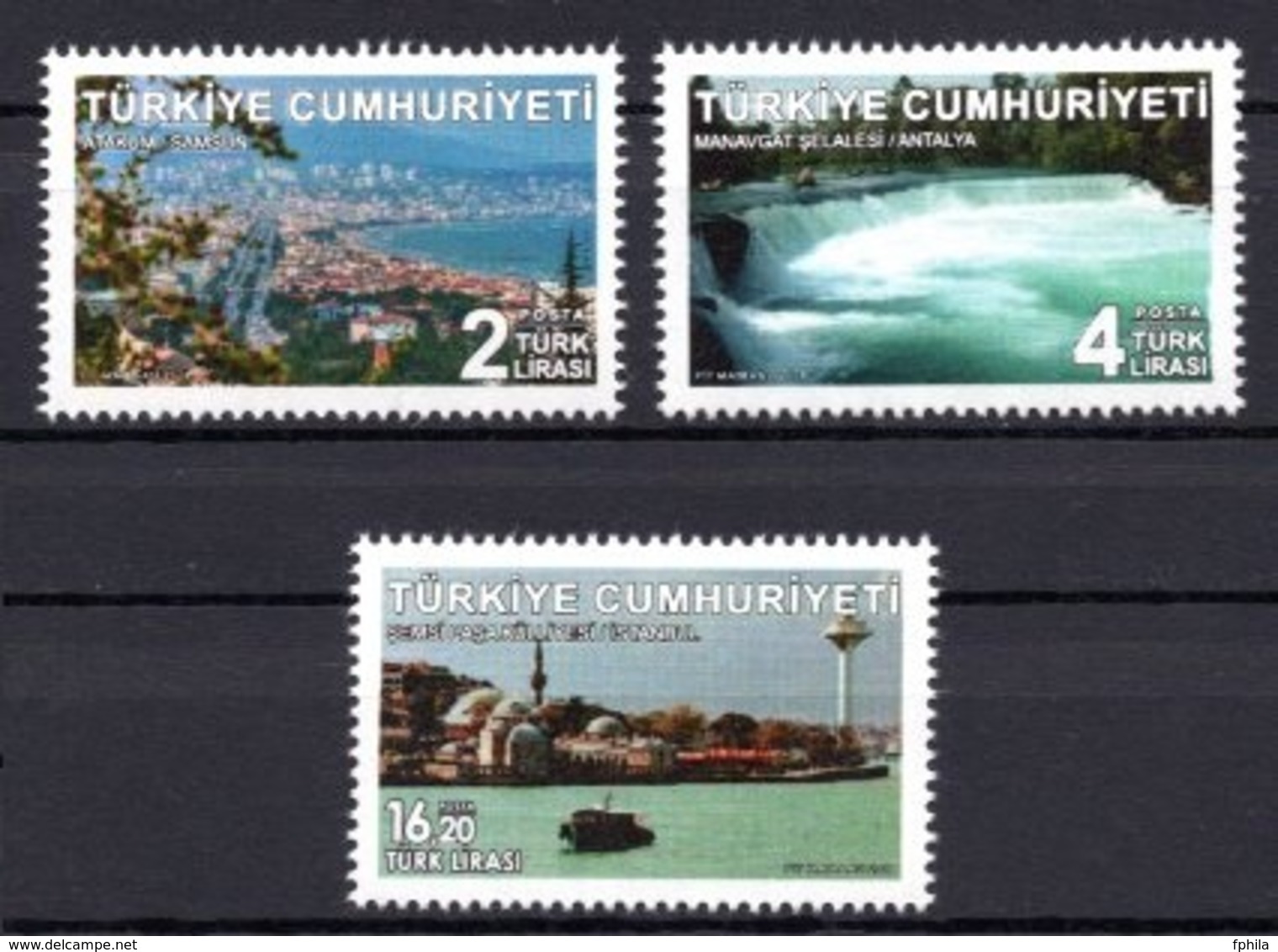 2019 TURKEY TOURISTIC DEFINITIVES MNH ** - Unused Stamps