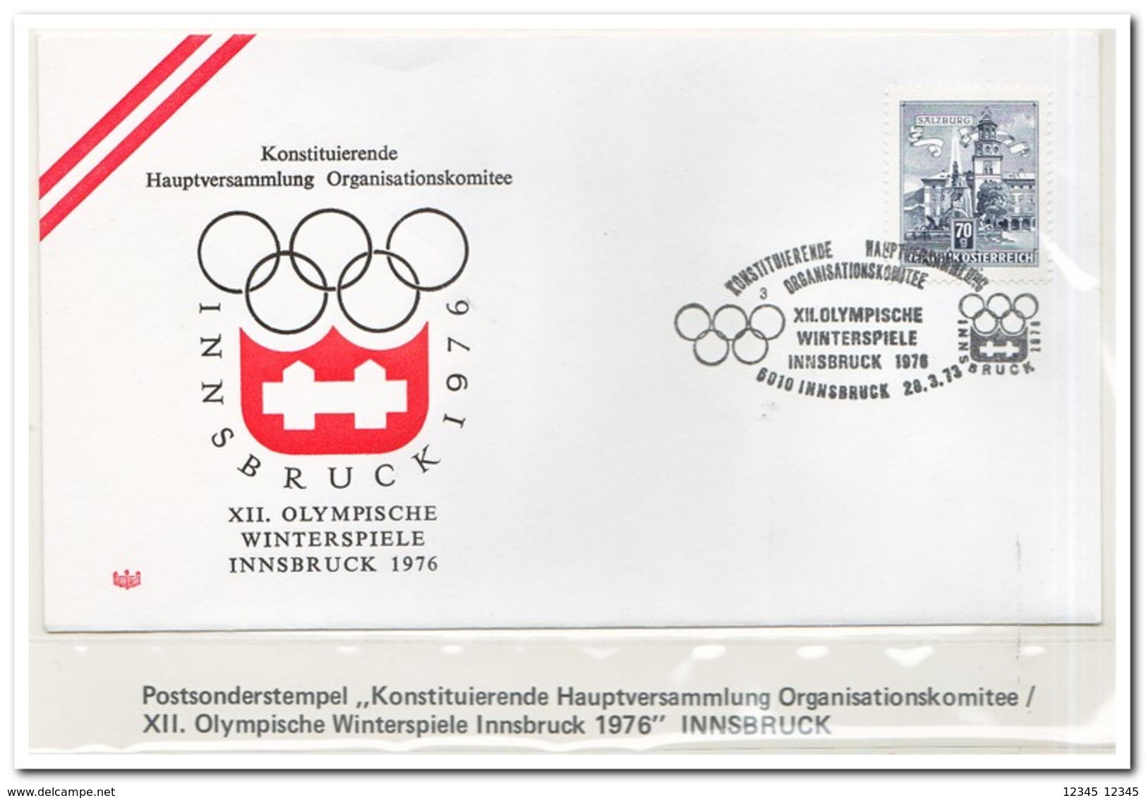 Oostenrijk 1976, Olympic Games - Winter 1976: Innsbruck