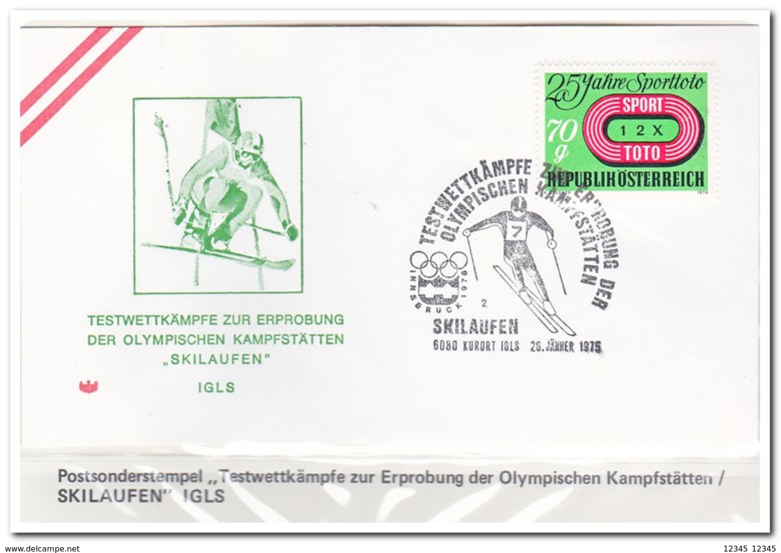 Oostenrijk 1975, Olympic Games - Winter 1976: Innsbruck