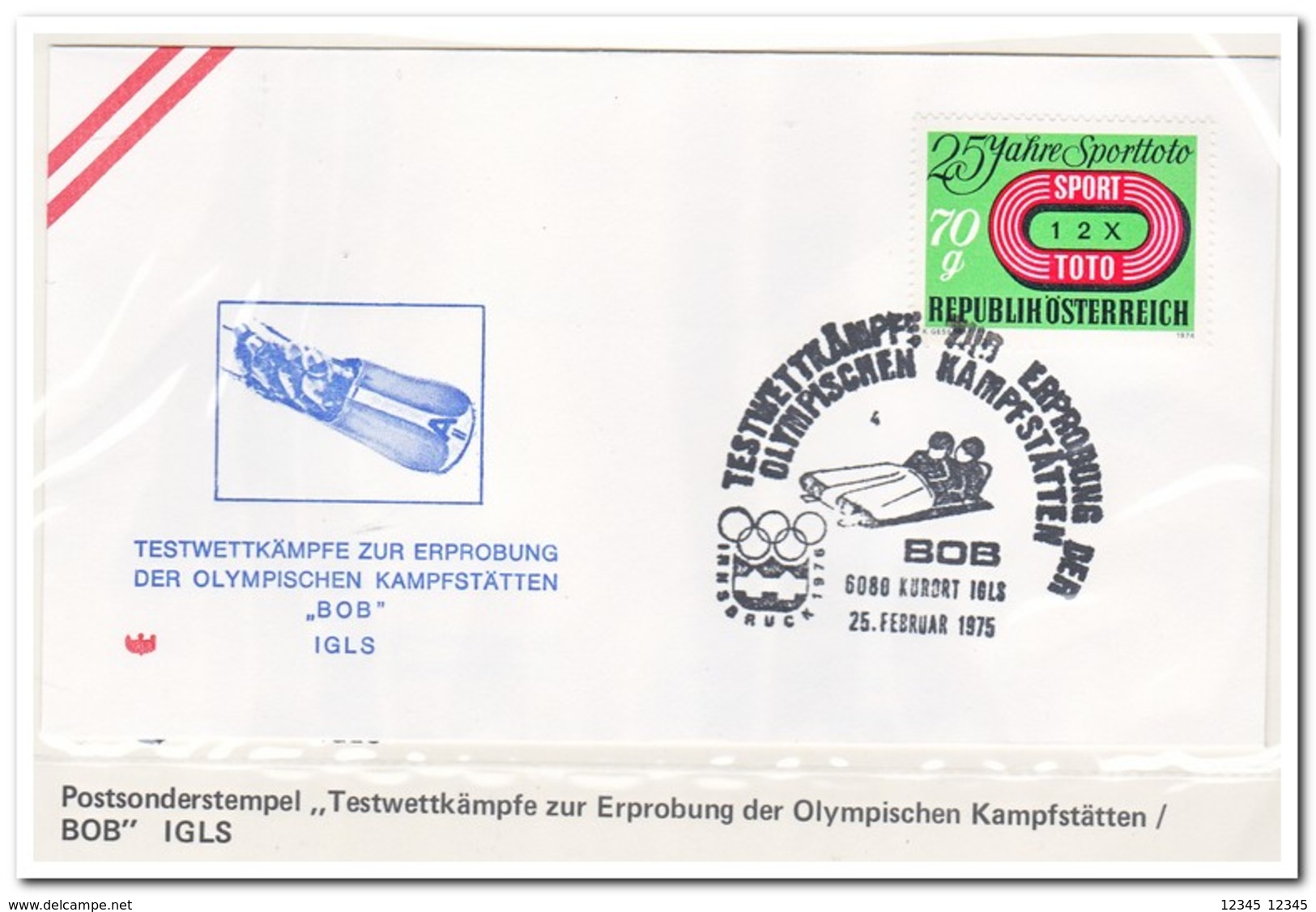 Oostenrijk 1975, Olympic Games - Winter 1976: Innsbruck