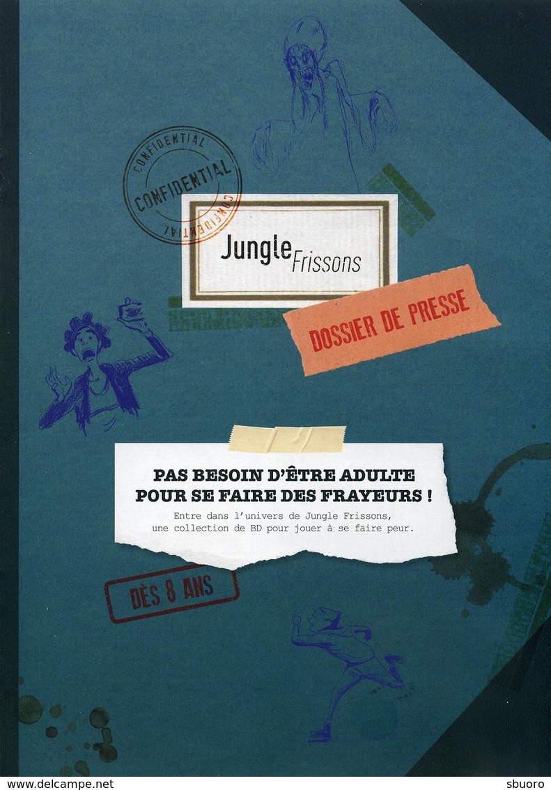 Dossier De Presse - Brigade Des Cauchemars - Franck Thilliez, Yomgui Dumont - Editions Jungle - Persboek