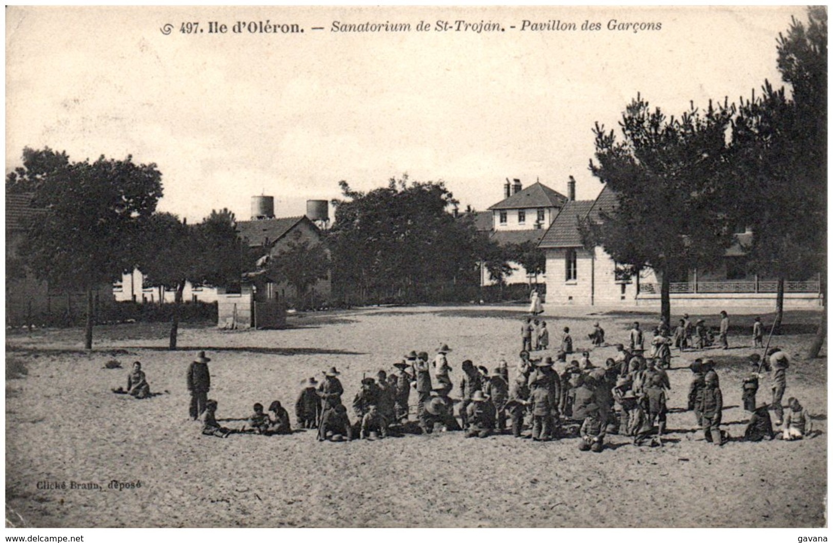 17 ILE D'OLERON - Sanatorium De SAINT-TROJAN-les-BAINS - Pavillon Des Garçons - Ile D'Oléron