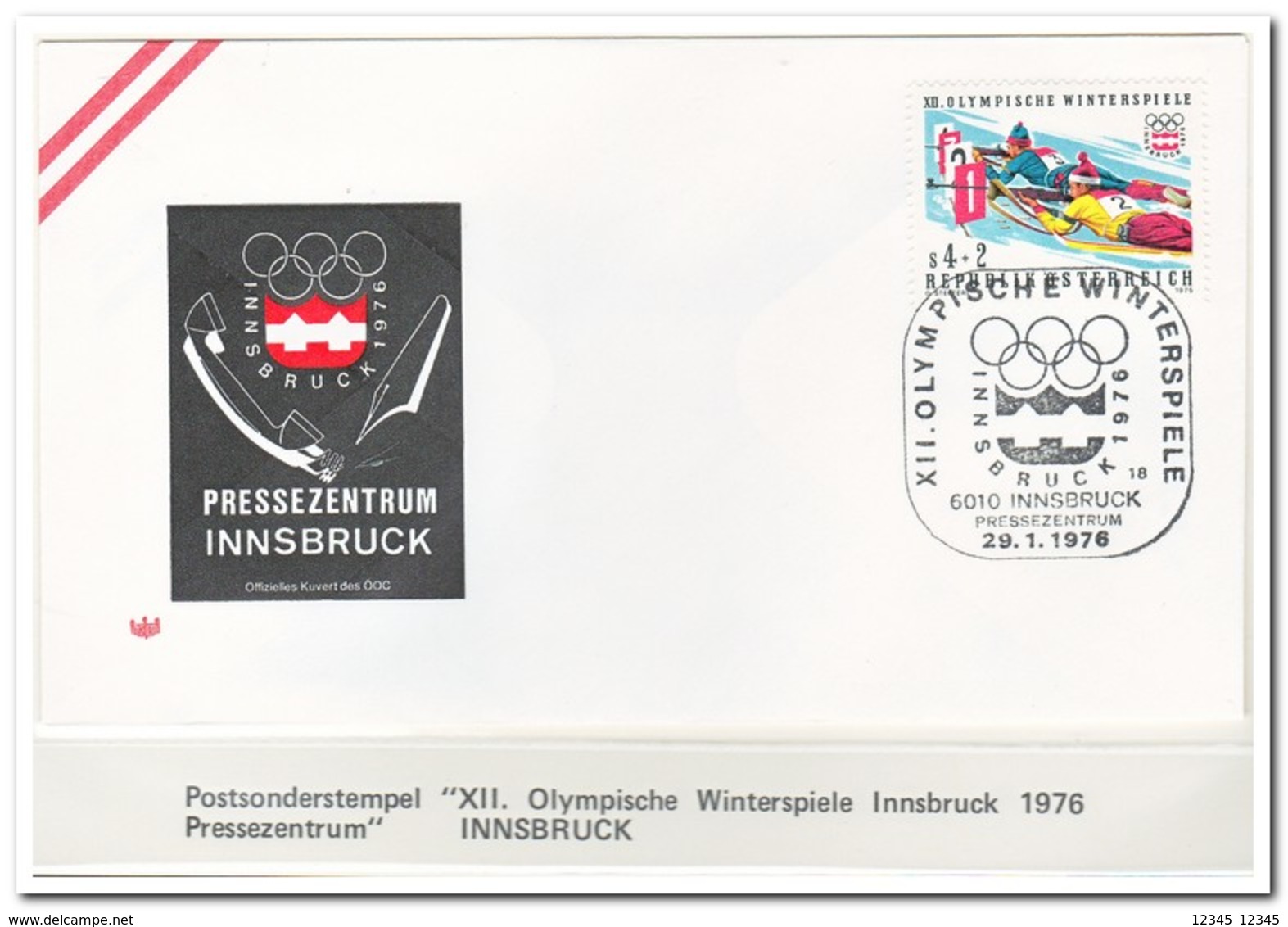 Oostenrijk 1976, Olympic Games - Winter 1976: Innsbruck