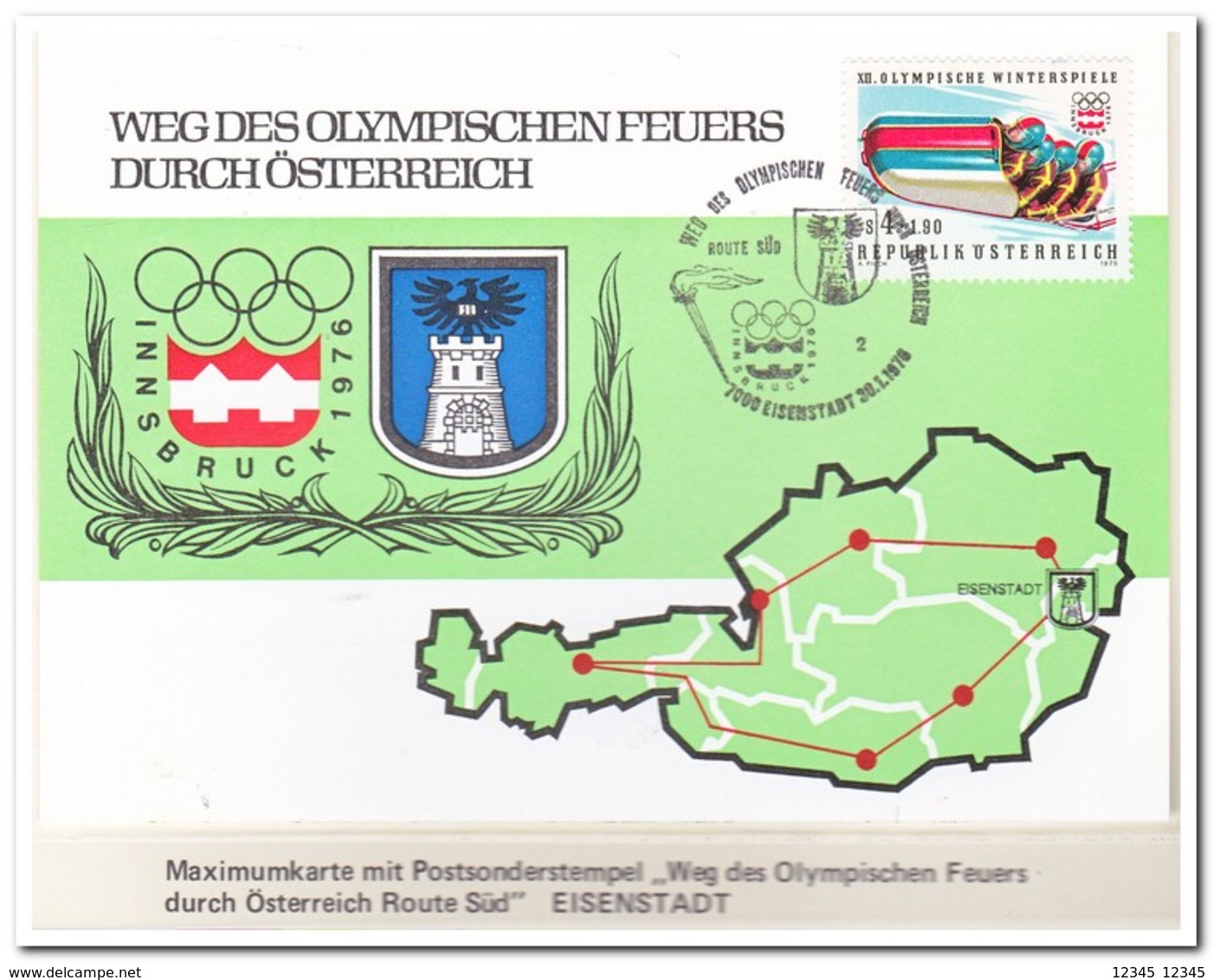 Oostenrijk 1976, Olympic Games - Winter 1976: Innsbruck