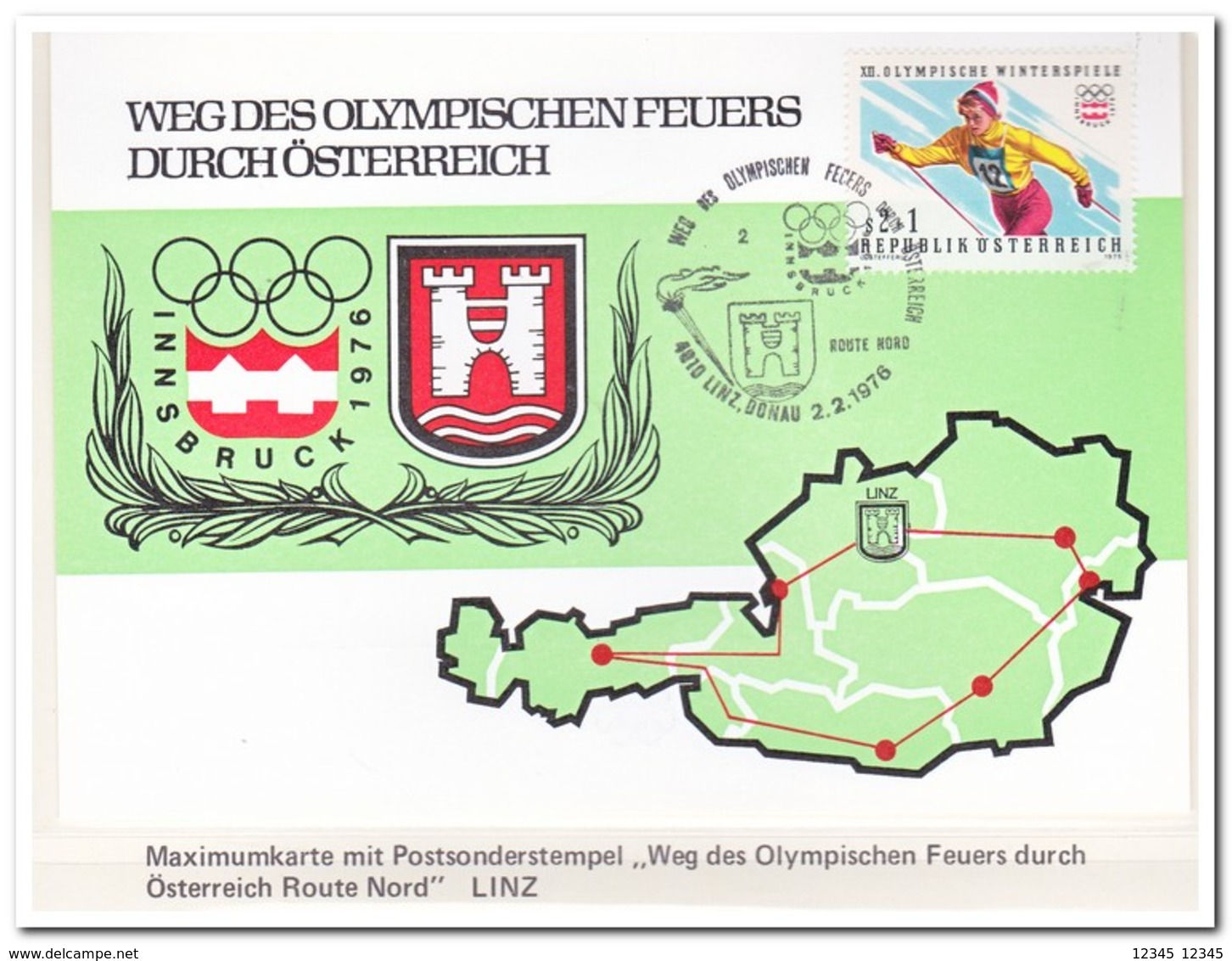 Oostenrijk 1976, Olympic Games - Winter 1976: Innsbruck